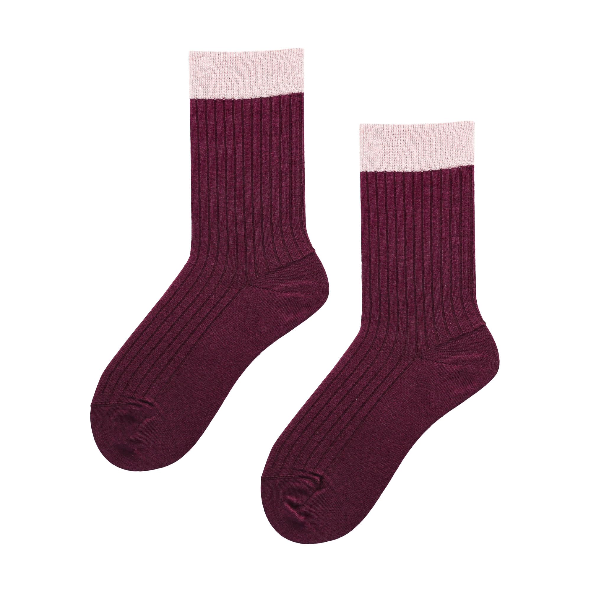 kunert-raffinesse-fantastic-rib-socken-grand-wine-merino-1er-pack image 1