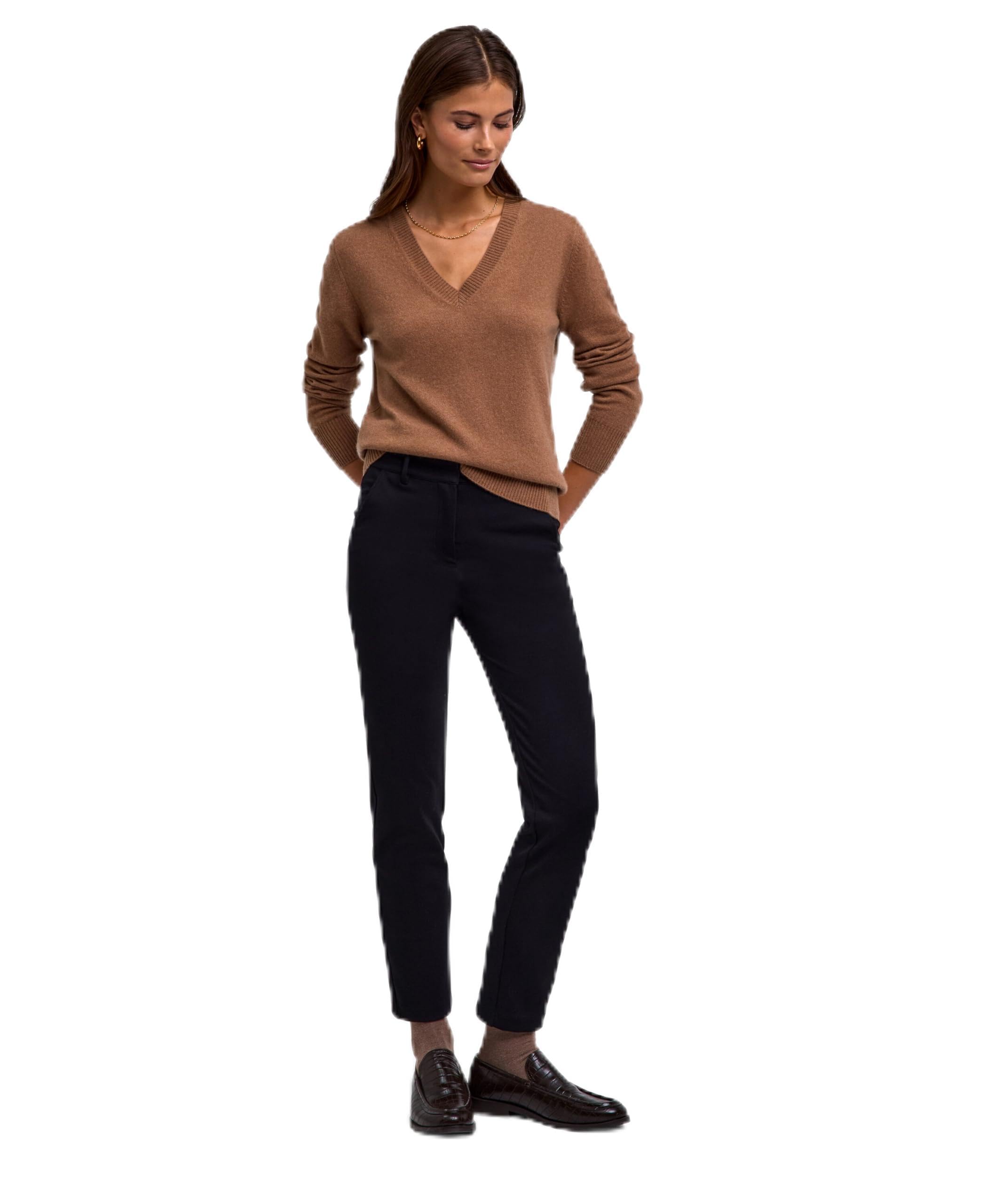 falke-luxury-classic-v-neck-pullover-schwarz-kaschmir image 7