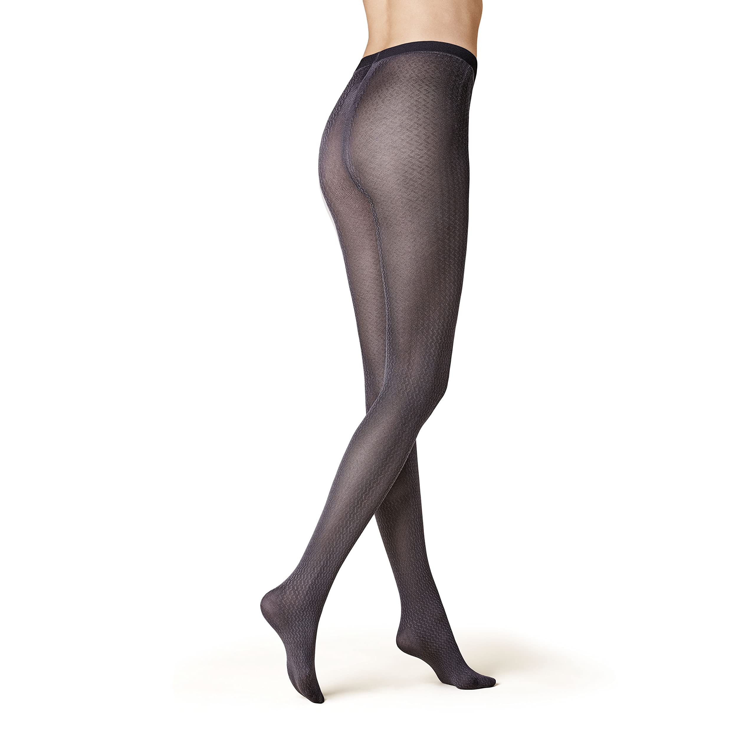 kunert-raffinesse-zig-zag-strumpfhose-30-den-aubergine-38-40 image 1