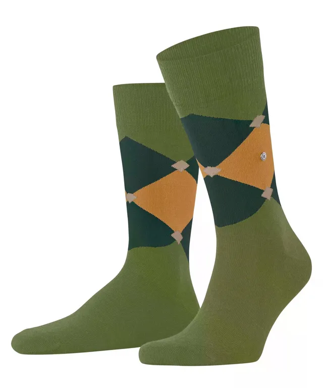 burlington-warm-clyde-socken-gr-n-cactus-wolle-herren image 1