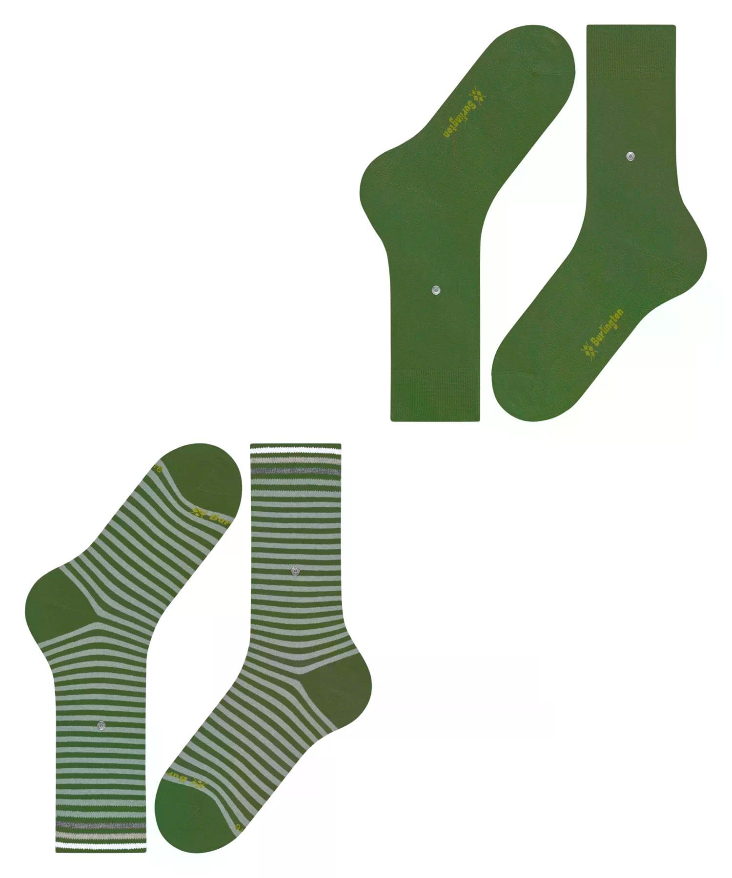 burlington-everyday-stripe-socken-2-pack-gr-n-cactus image 5