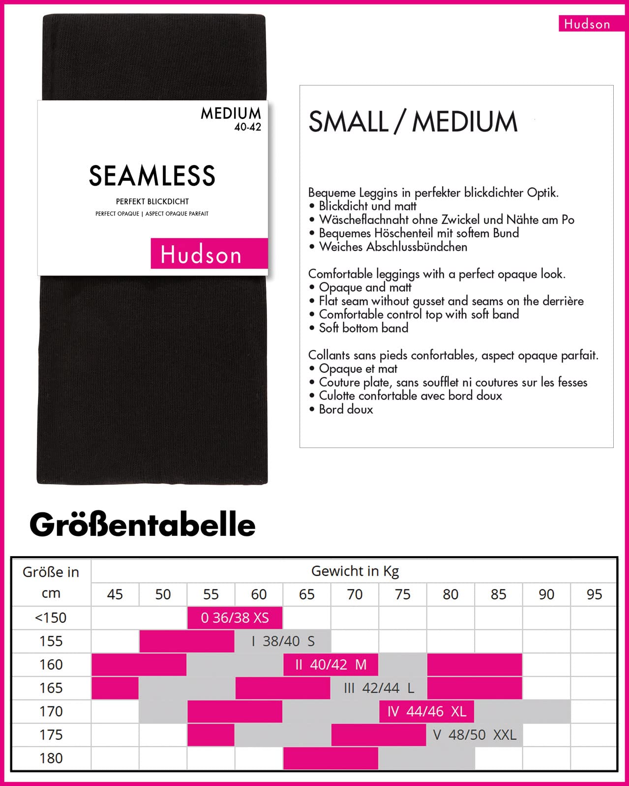 hudson-micro-seamless-leggings-90-den-blickdicht-anthrazit-m-l image 5