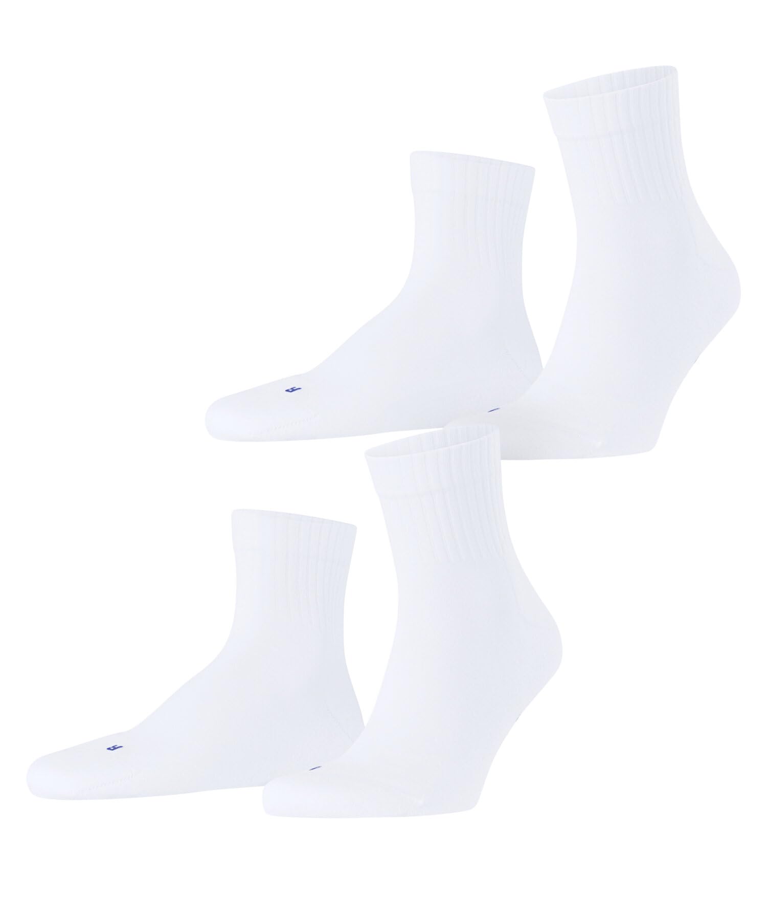 falke-ru4-run-2-pack-sportsocken-baumwolle-wei-schwarz image 6