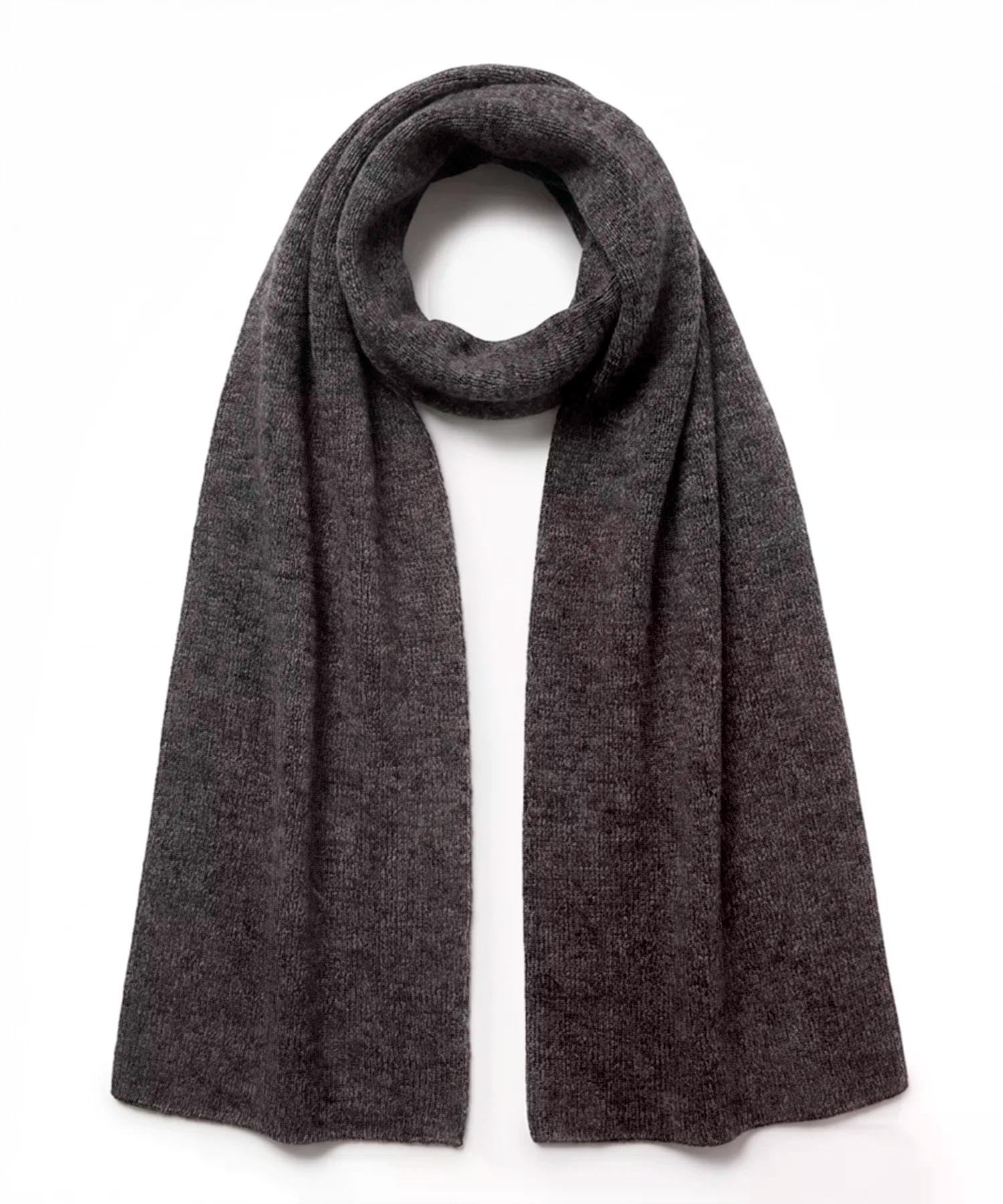 falke-merino-half-cardigan-schal-brown-merinowolle image 4
