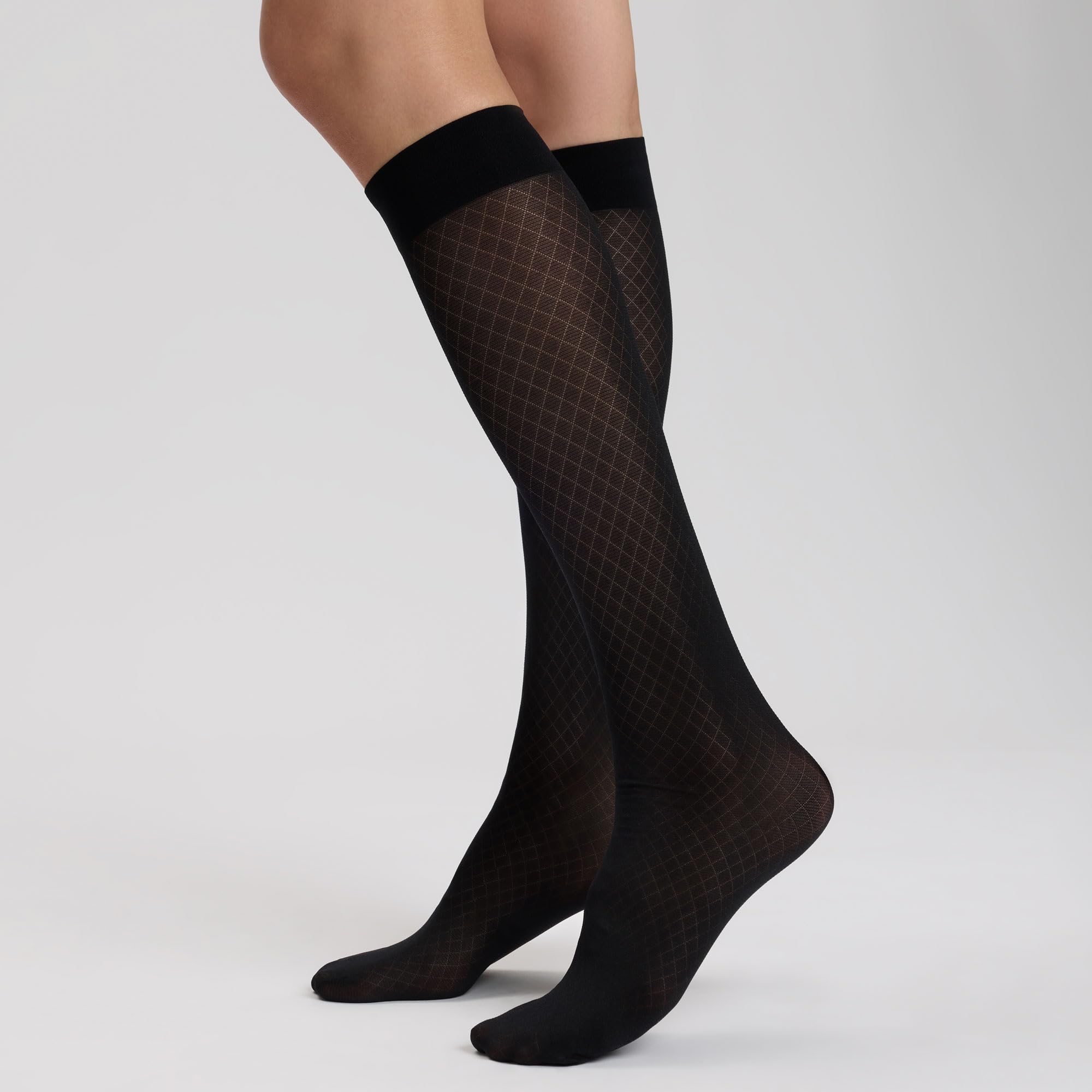 hudson-relax-cozy-diamond-kniestr-mpfe-40-den-schwarz-35-38 image 4
