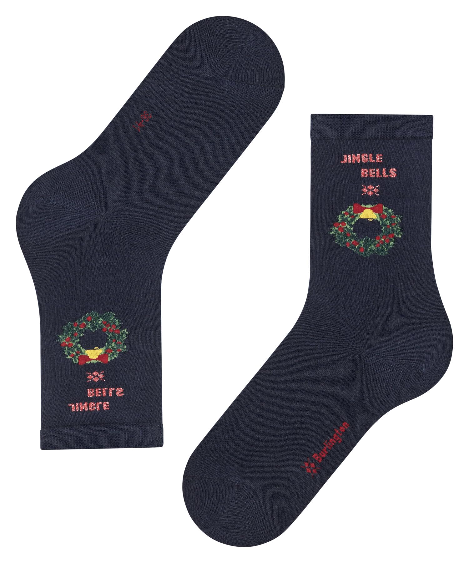 burlington-jingle-bells-damen-socken-blau-marine-6120 image 6