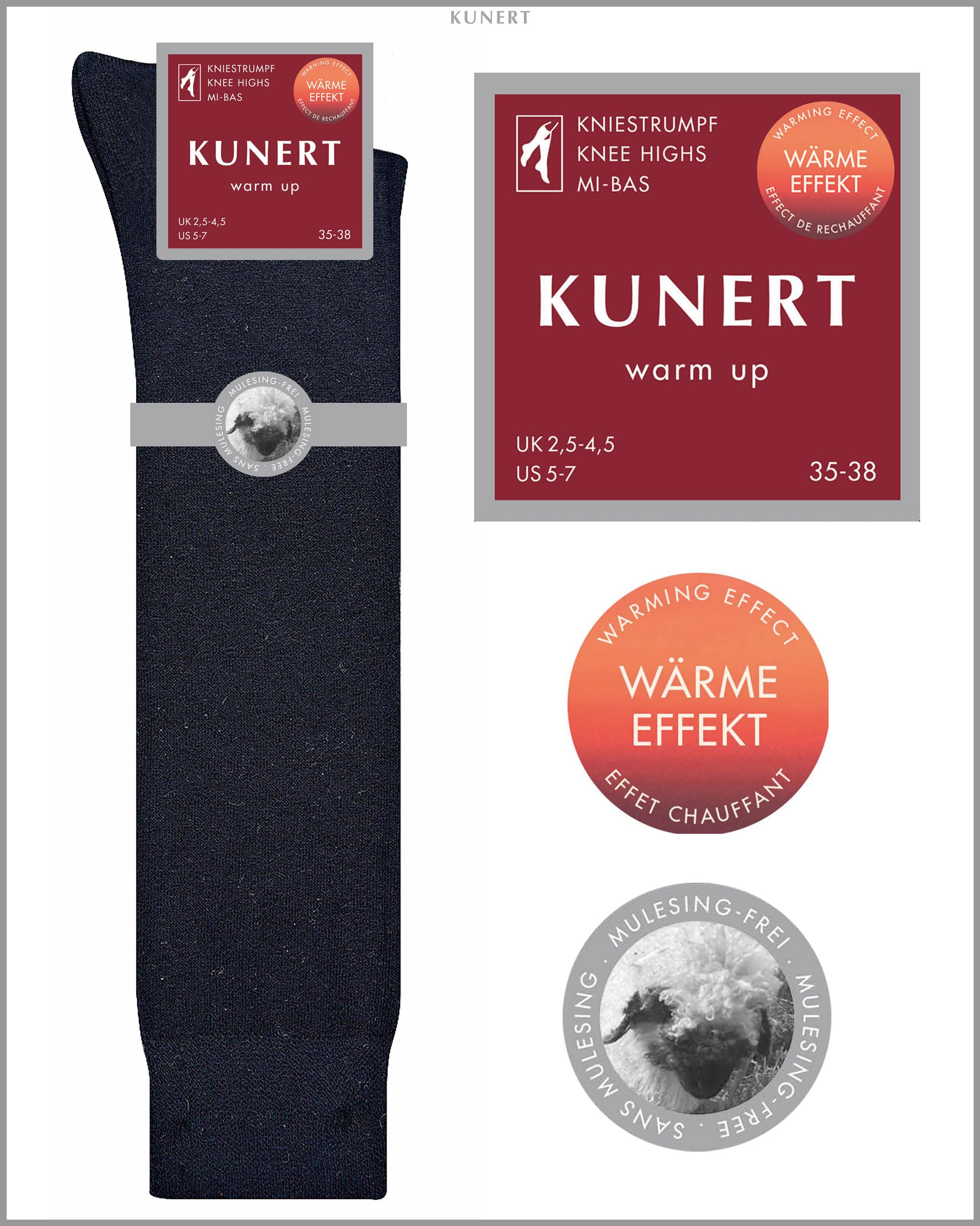 kunert-warm-up-kniestr-mpfe-black-0070-gr-35-38-mit-wolle image 6