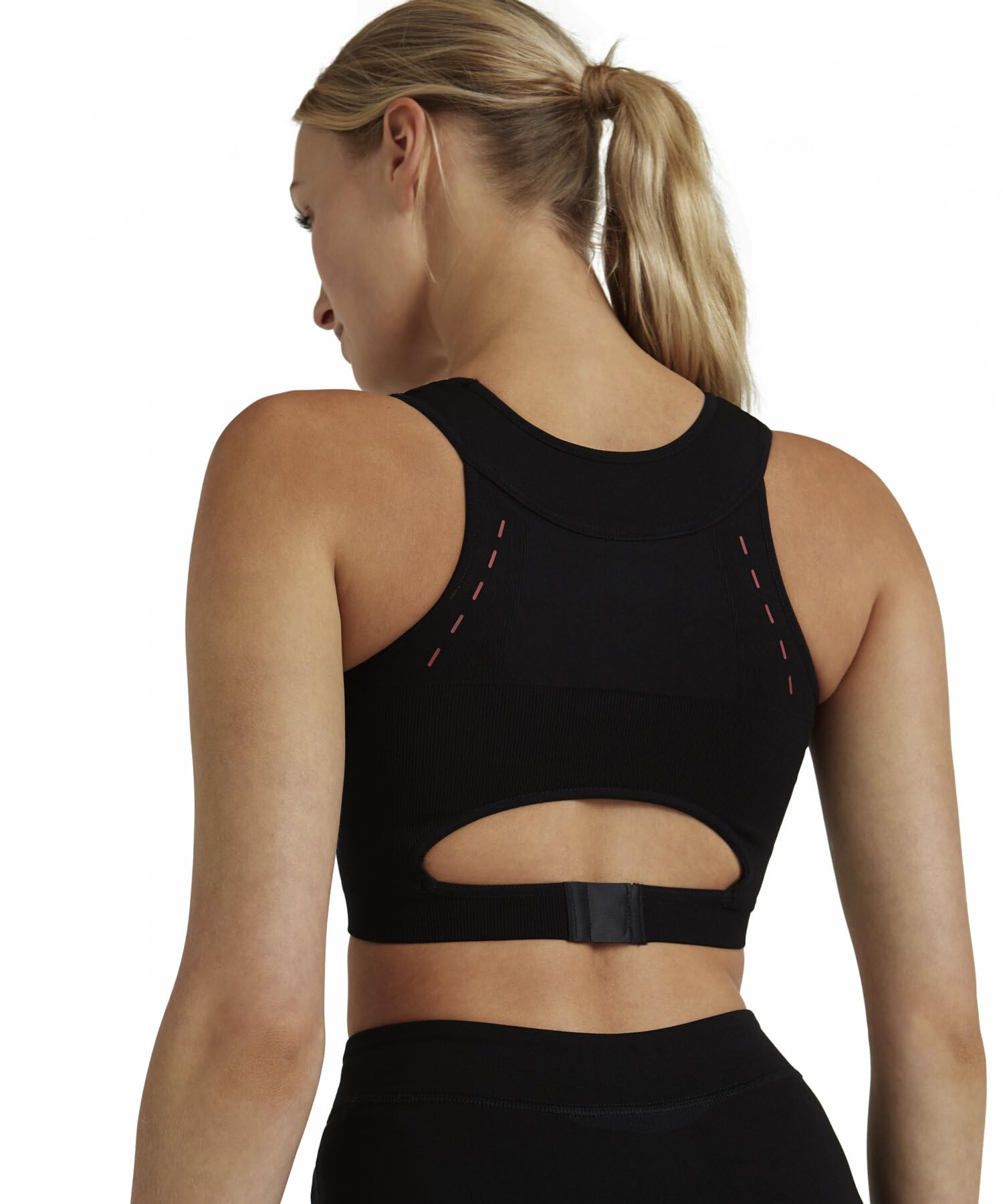falke-madison-sport-bh-schwarz-m-hoher-halt-nahtlos image 5