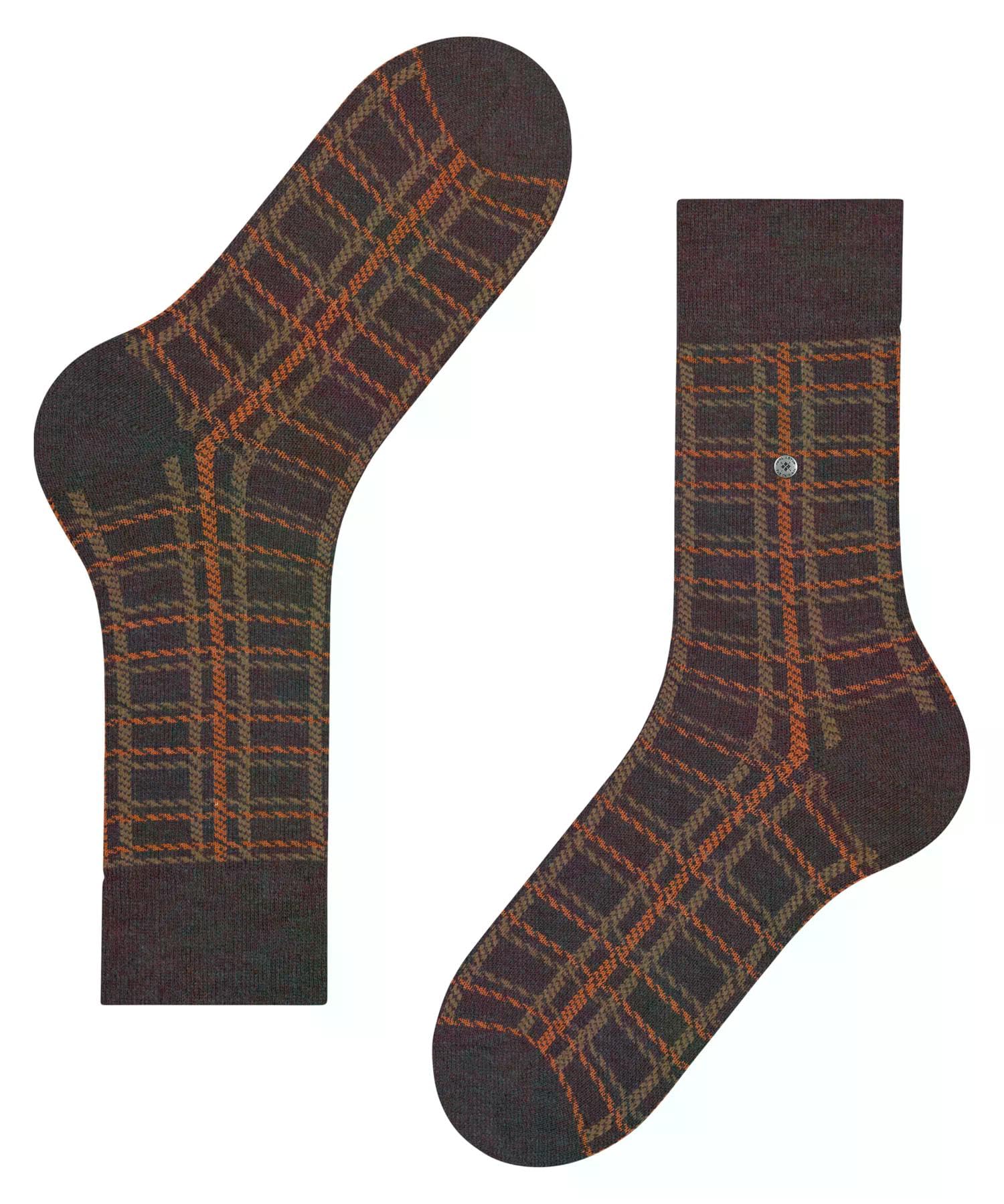 burlington-grid-herrensocken-kaschmir-rot-40-46 image 6