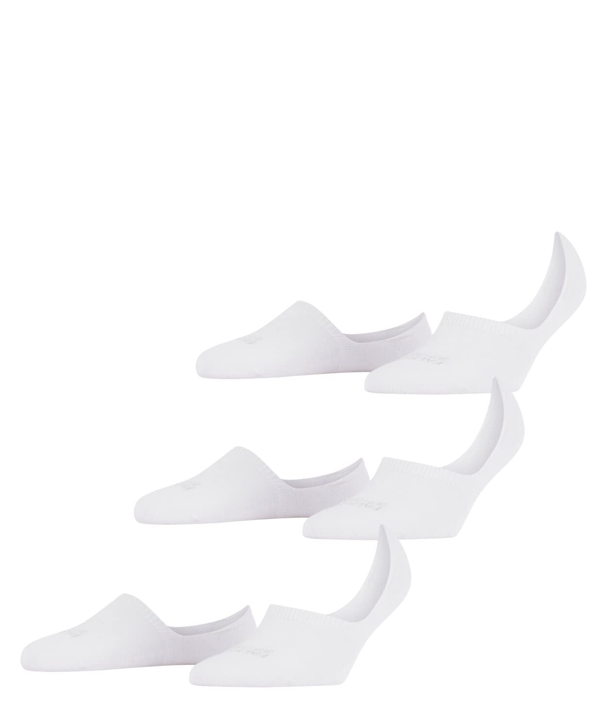 falke-step-invisible-f-linge-baumwolle-wei-37-38-3-paar image 1