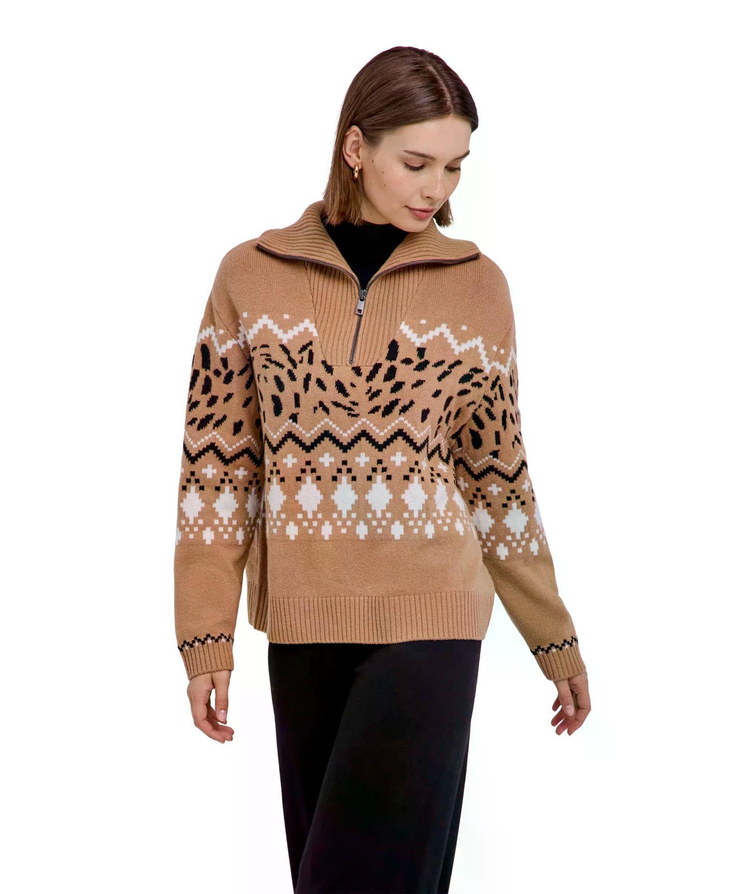 falke-sk2-ski-jacquard-troyer-pullover-braun-w-rmend image 8
