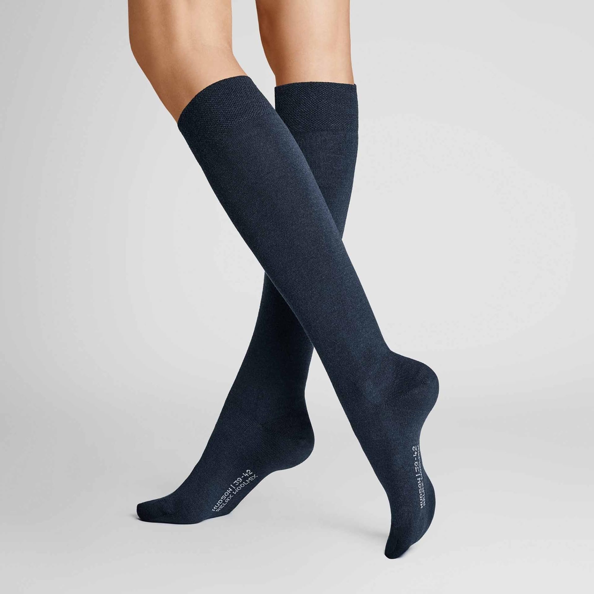 hudson-relax-woolmix-clima-kniestr-mpfe-marine-druckfrei image 2