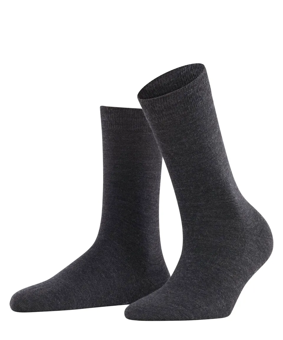 falke-softmerino-anniversary-socken-wolle-damen-schwarz image 1