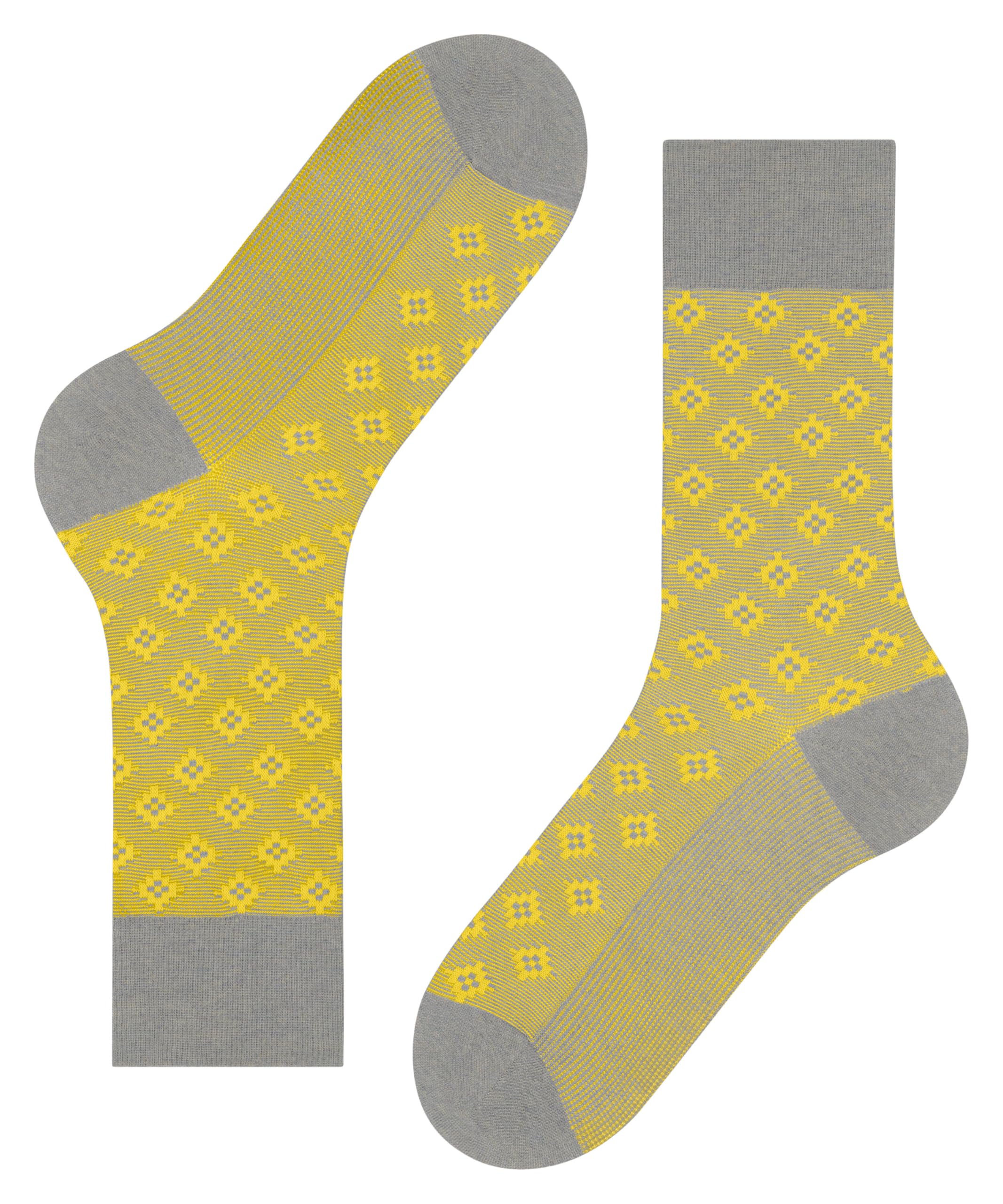 burlington-fresco-flair-socken-grau-storm-grey-jacquard image 4