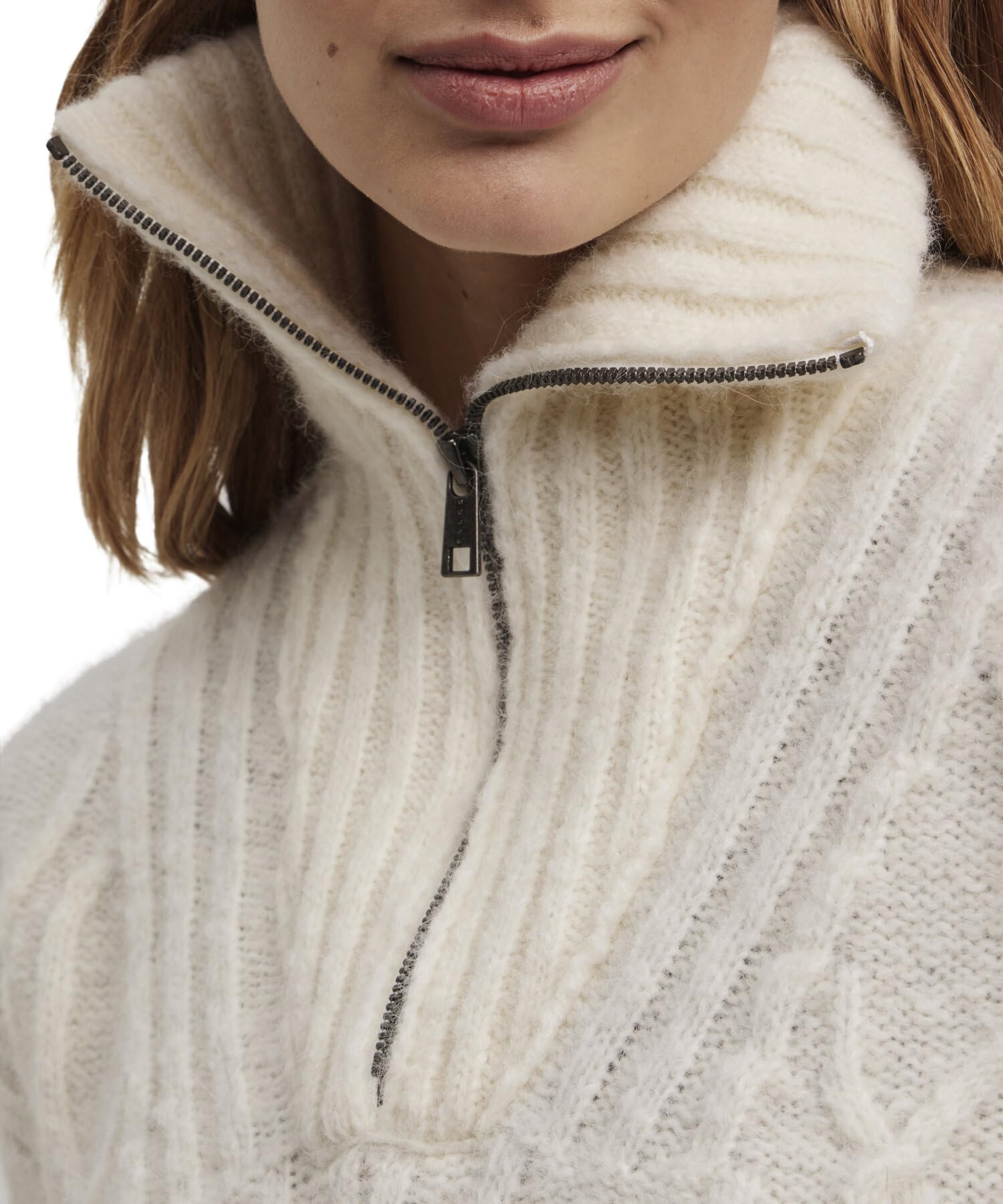 falke-merino-rustique-pullover-damen-troyerkragen-wolle image 5