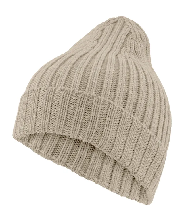 falke-keep-warm-rib-m-tze-beige-merinowolle-umschlag image 1