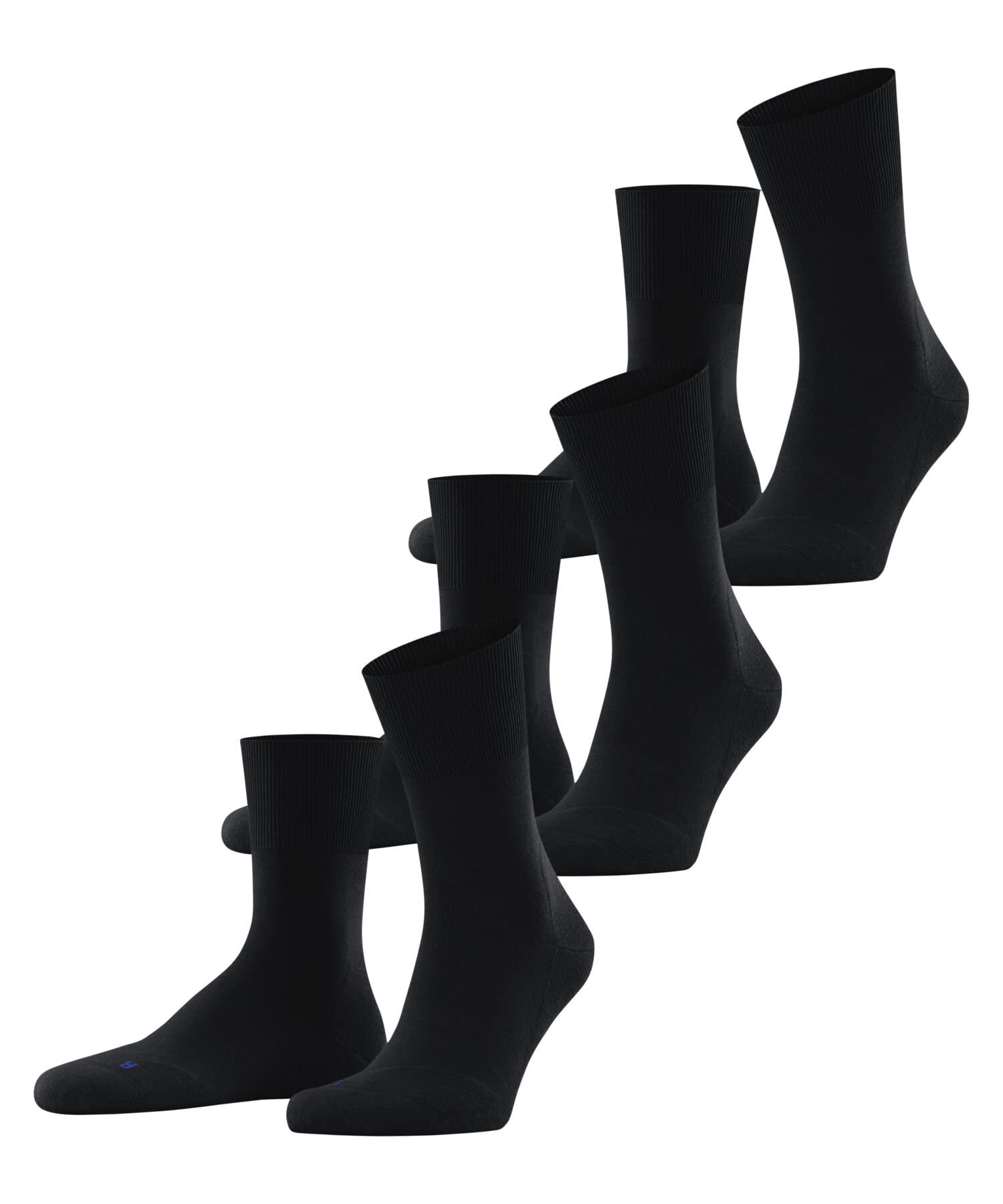 falke-ru4-run-socken-baumwolle-3-pack-marine-44-45 image 1