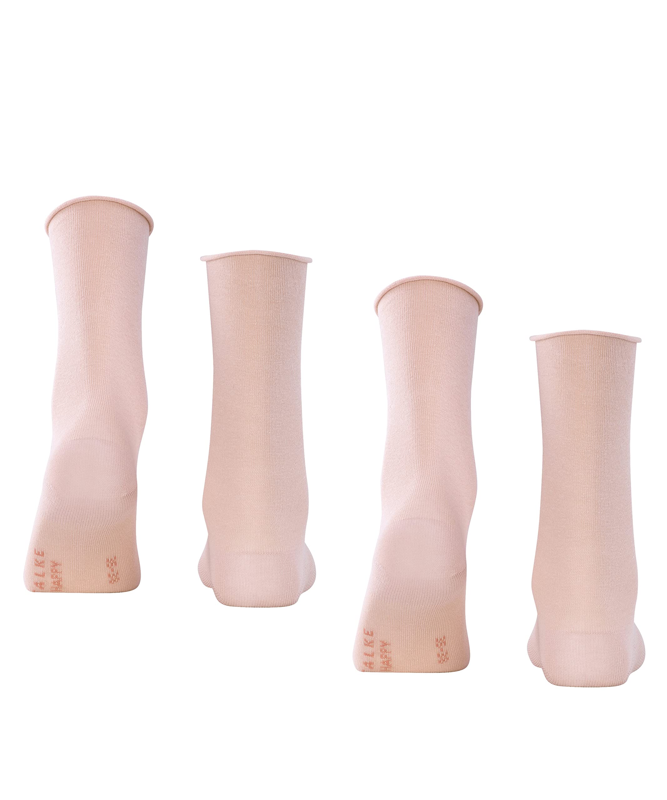 falke-happy-damen-socken-baumwolle-rosa-2-paar-39-42 image 2