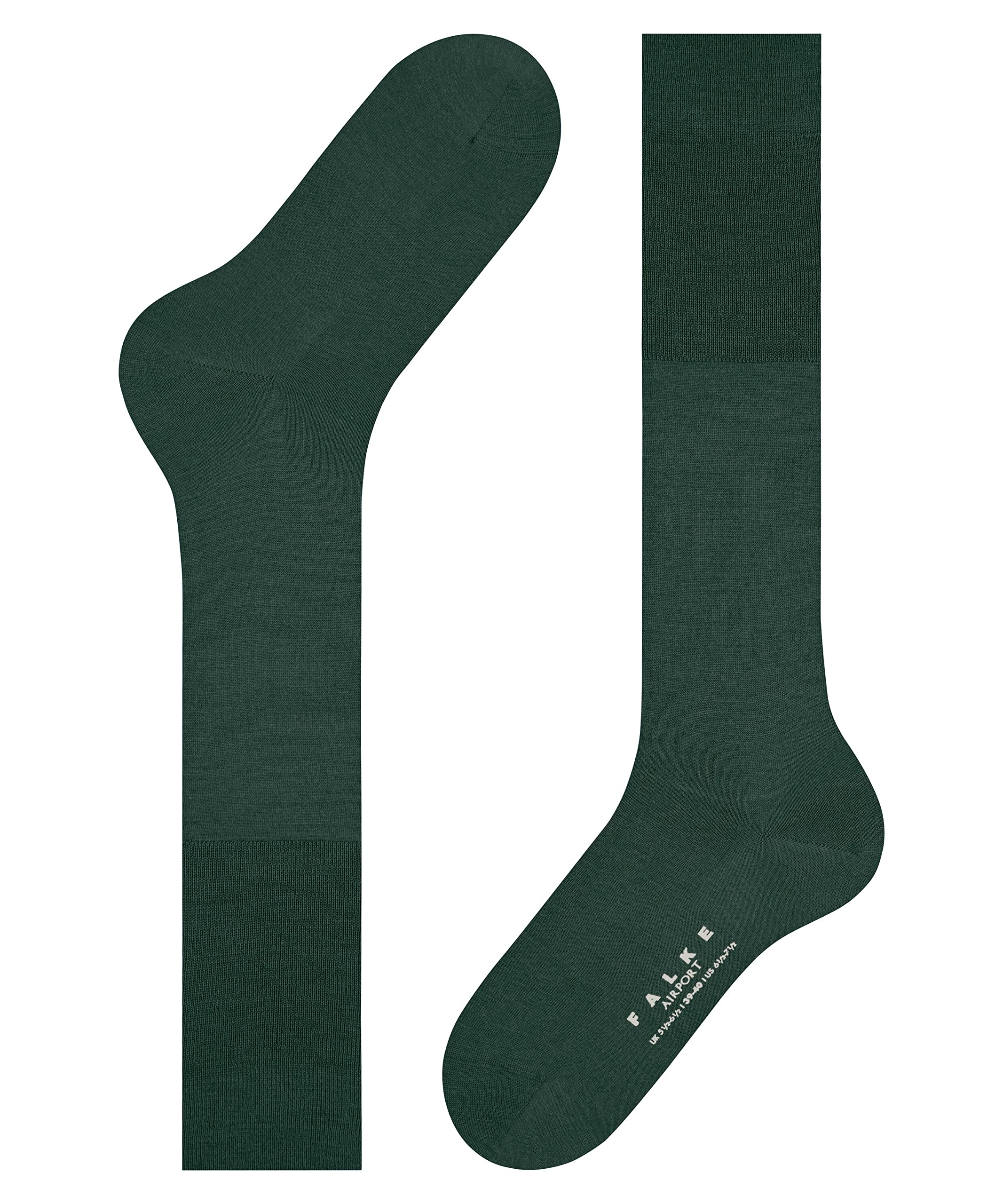 falke-airport-kniestr-mpfe-hunter-green-41-42-wolle image 5