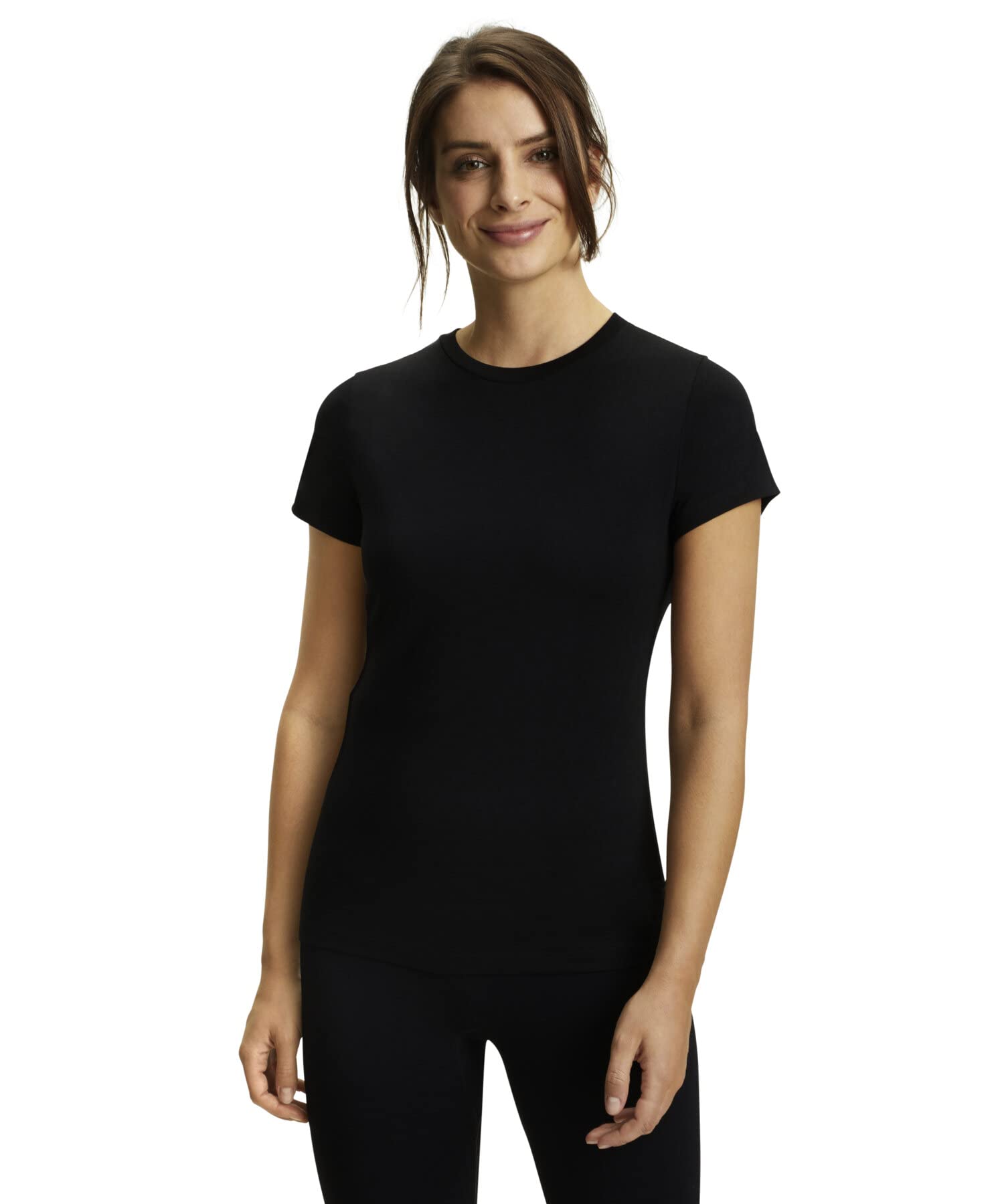 falke-true-motion-core-logo-shirt-funktionsshirt-schwarz image 1