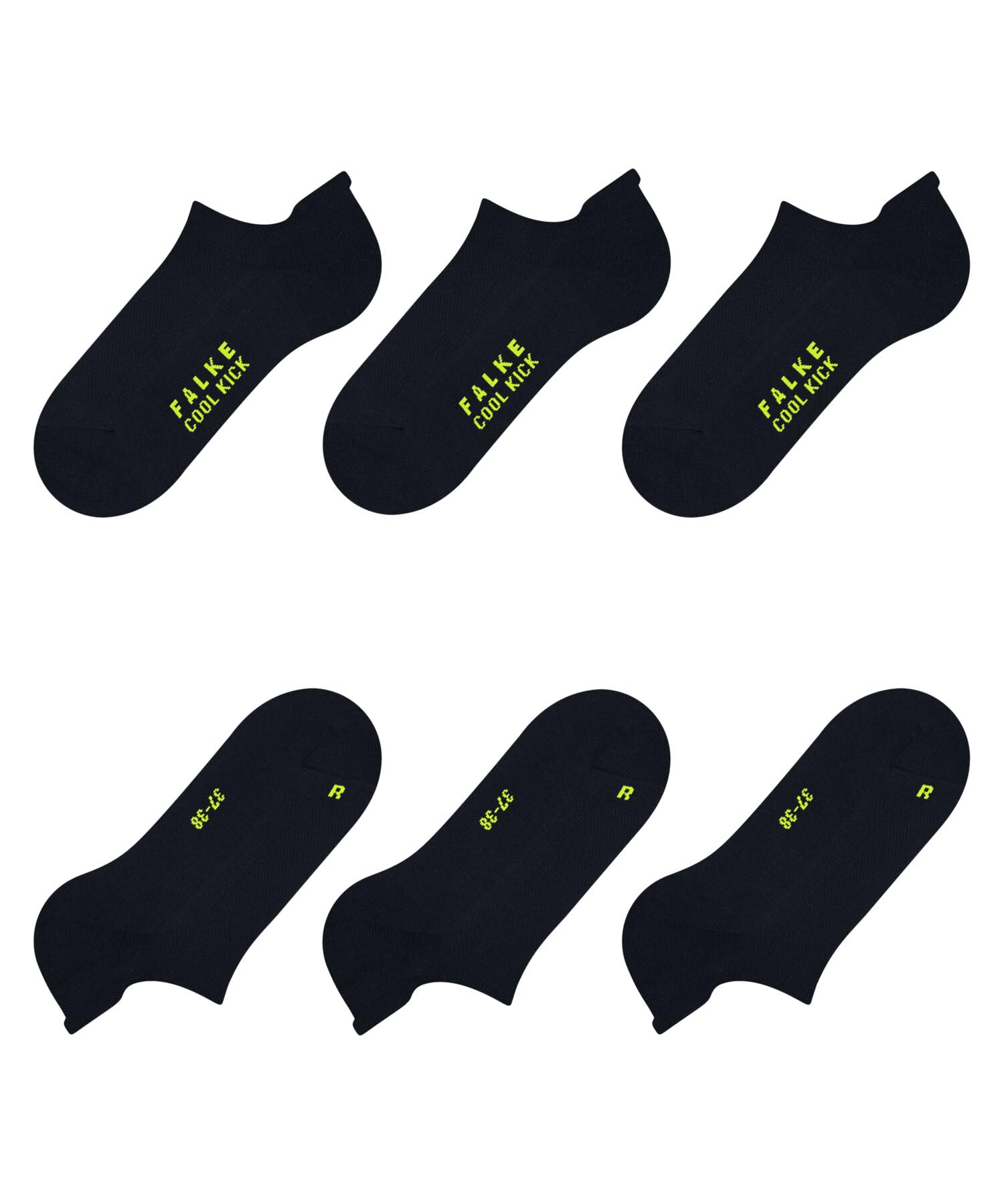 falke-cool-kick-sneaker-3er-pack-schwarz-sneakersocken image 5