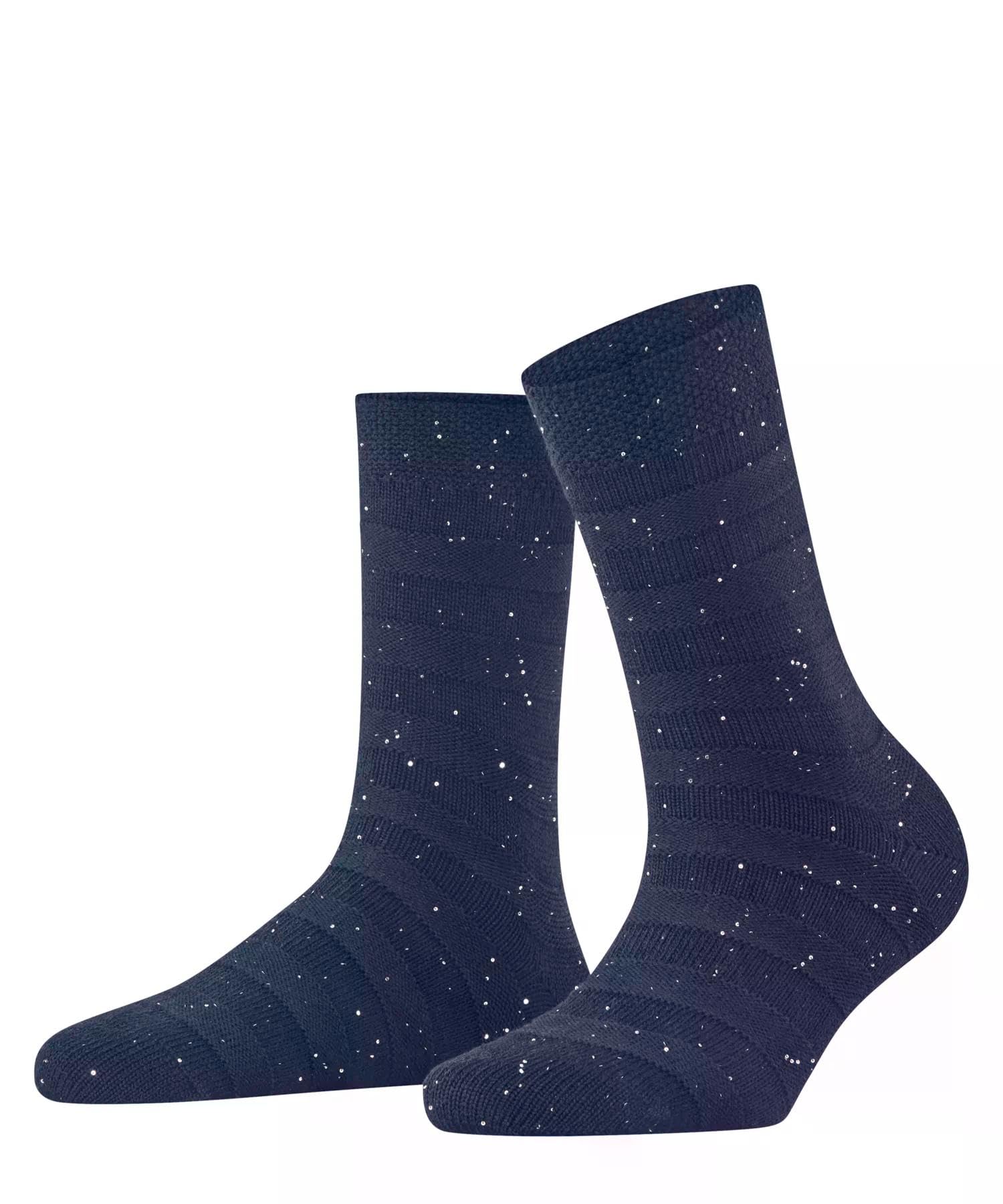 falke-family-sparkle-stripes-socken-braun-wolle-glitzer image 7