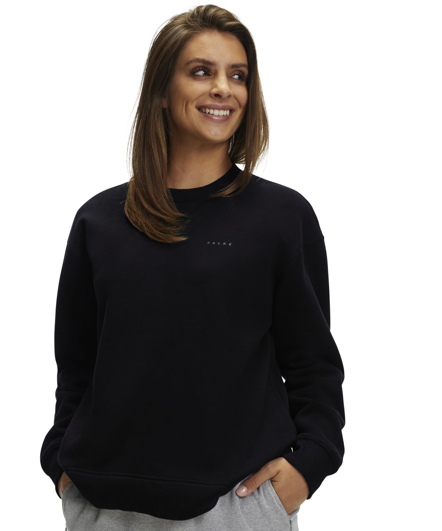 falke-cotton-touch-basic-sweat-shirt-damen-baumwolle image 5