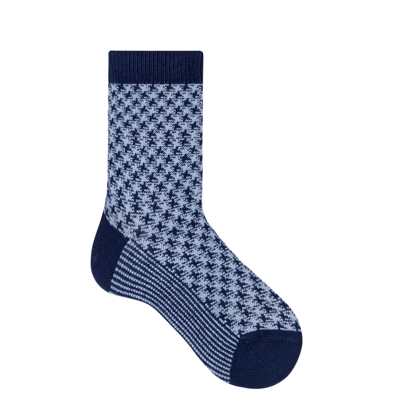 hudson-only-houndstooth-damen-socke-schwarz-1er-pack image 3