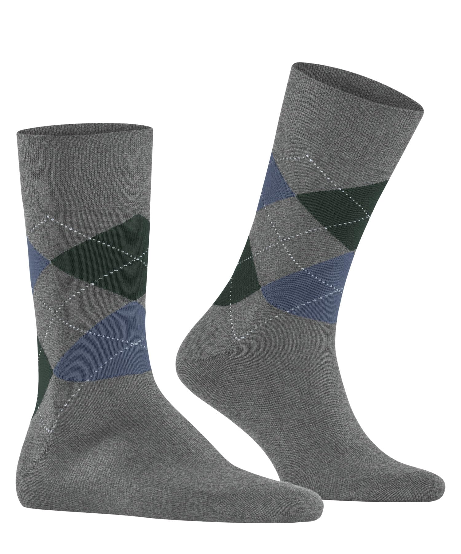 falke-sensitive-argyle-socken-baumwolle-herren-grau-43-46 image 4