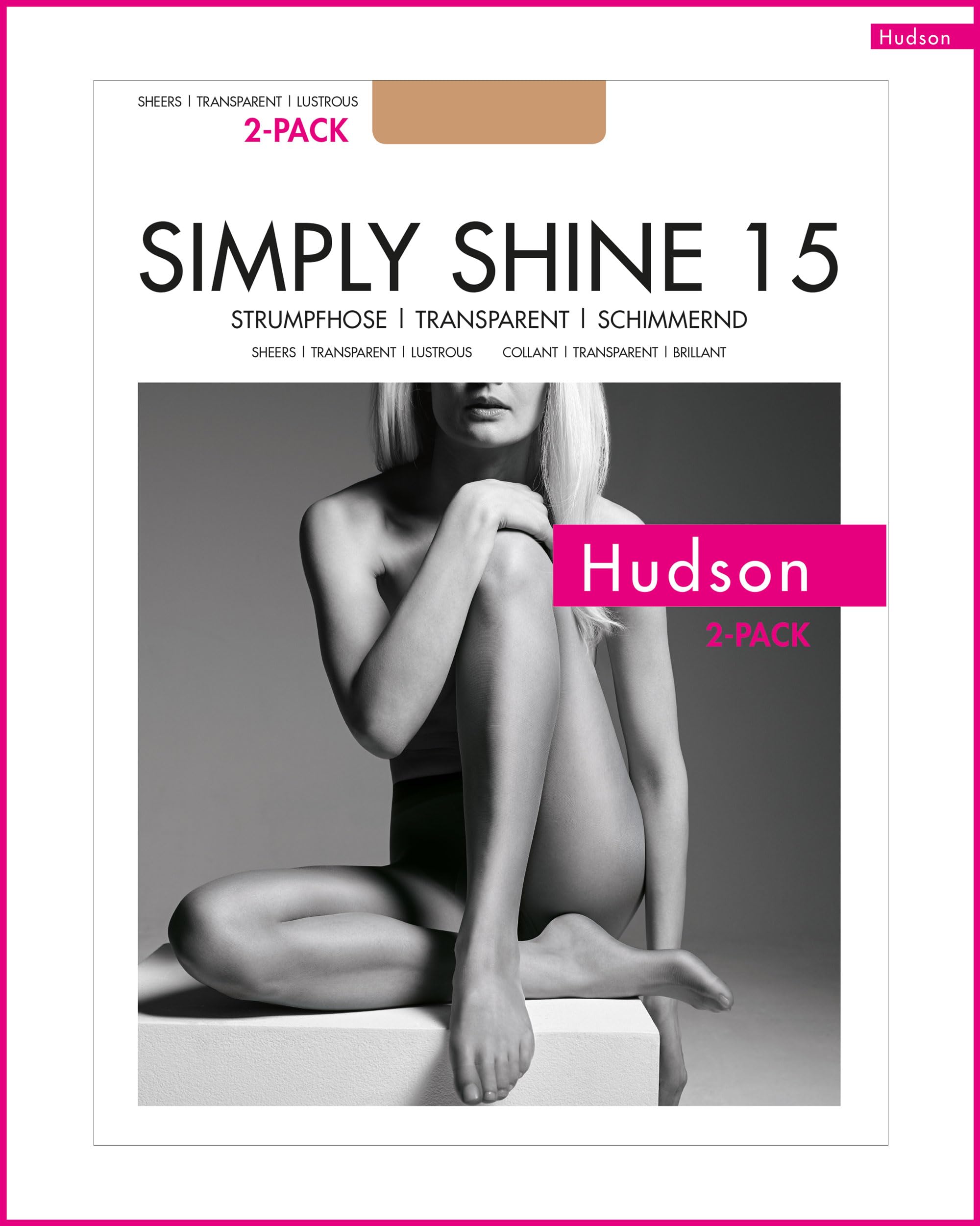 hudson-simply-shine-15-damen-strumpfhose-schwarz-2er-pack image 4