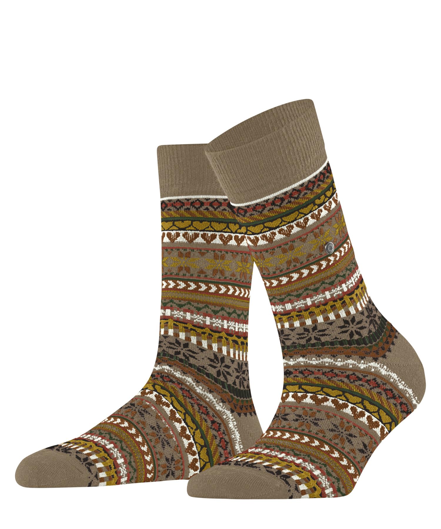 burlington-fair-isle-delight-damen-socken-schwarz-wollstr-mpfe image 7