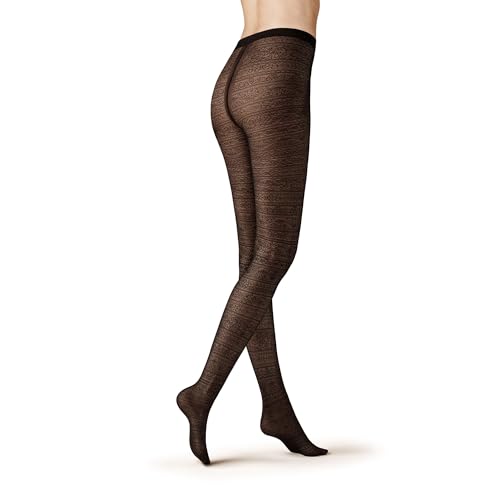 kunert-raffinesse-romantic-stripes-strumpfhose-50-den-schwarz-38-40 image 3