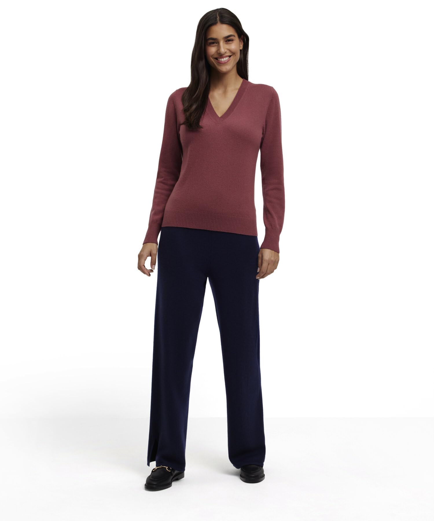 falke-luxury-classic-v-neck-pullover-damen-kaschmir-v-ausschnitt image 3