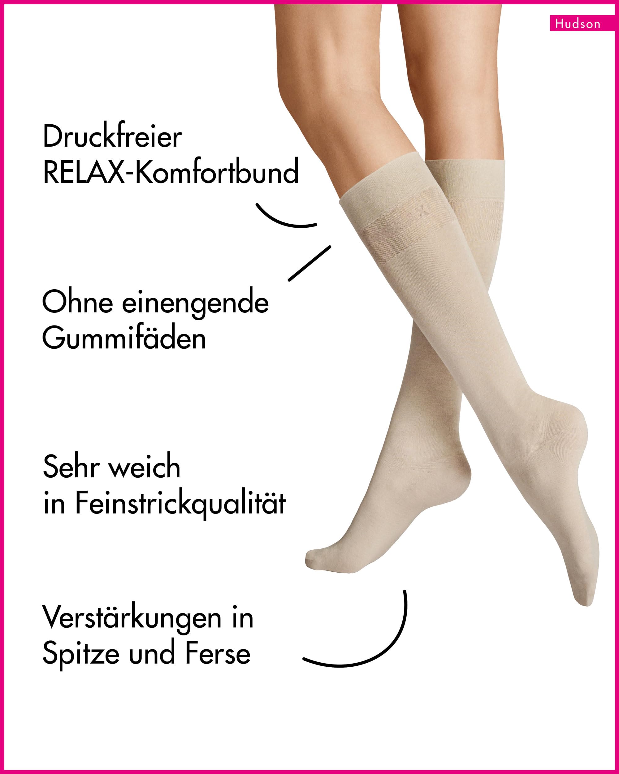 hudson-relax-light-damen-kniestr-mpfe-biber-35-38 image 2