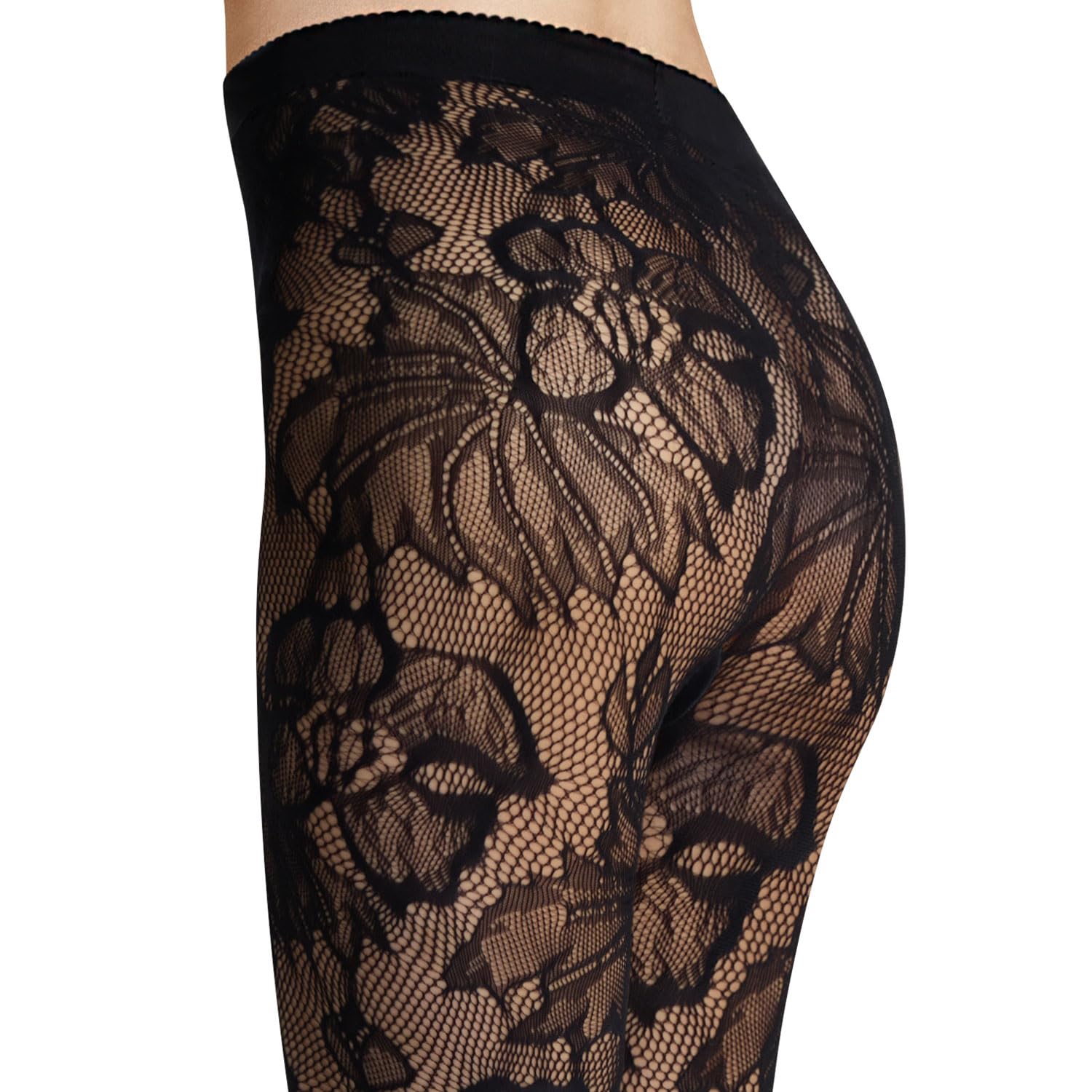 hudson-simply-playful-flower-netzstrumpfhose-blumen-38-40 image 2