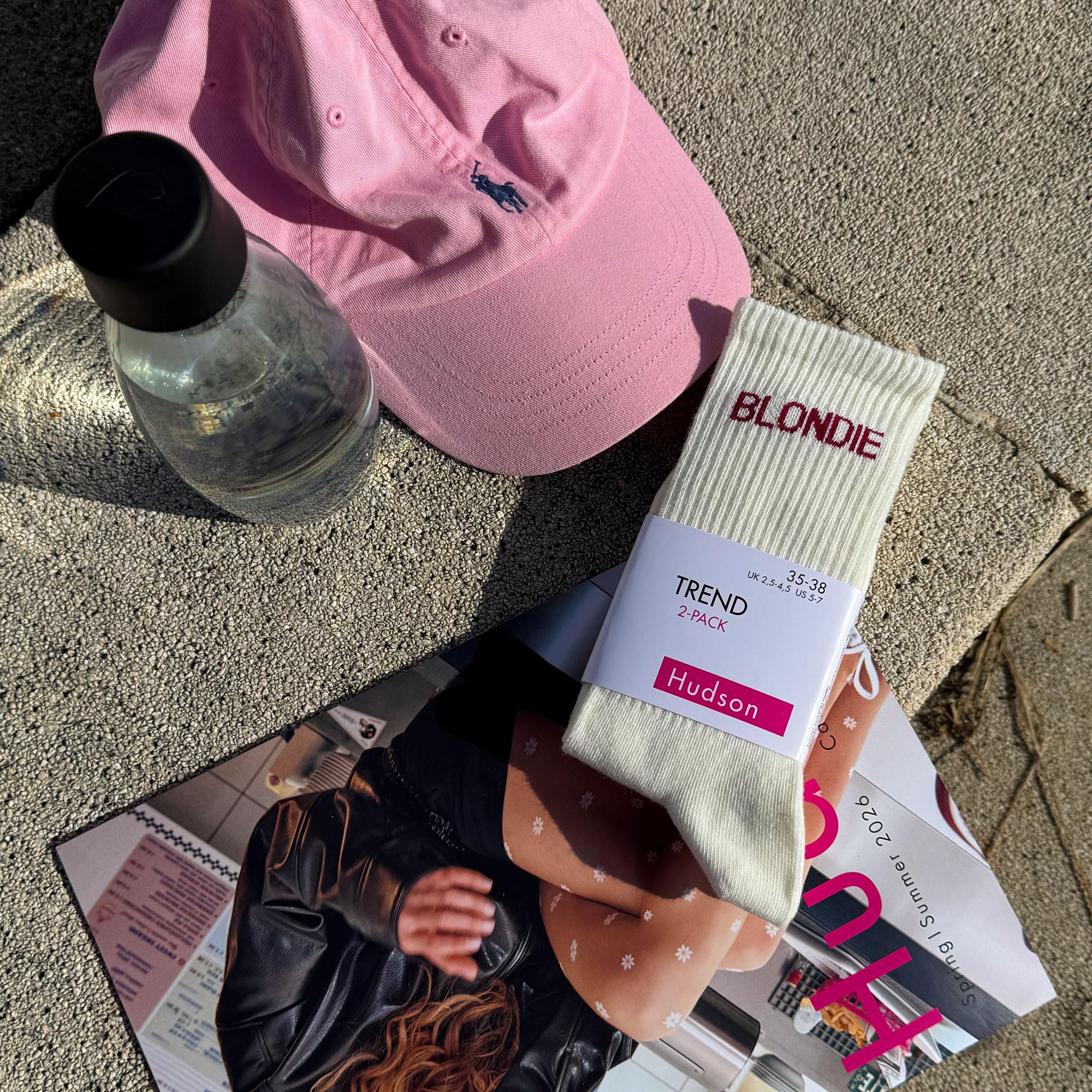 hudson-relax-blondie-socken-damen-2er-pack-herz-retro image 2