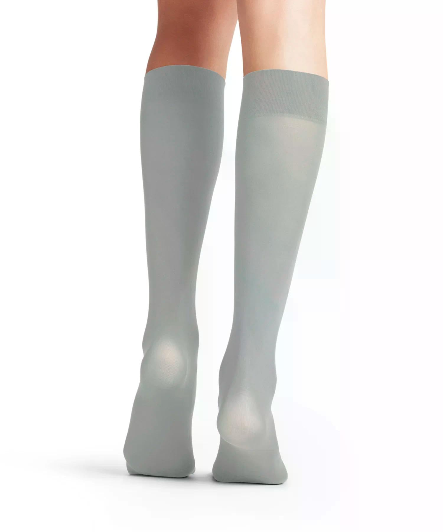 falke-pure-matt-50-den-kniestr-mpfe-grau-silver image 2