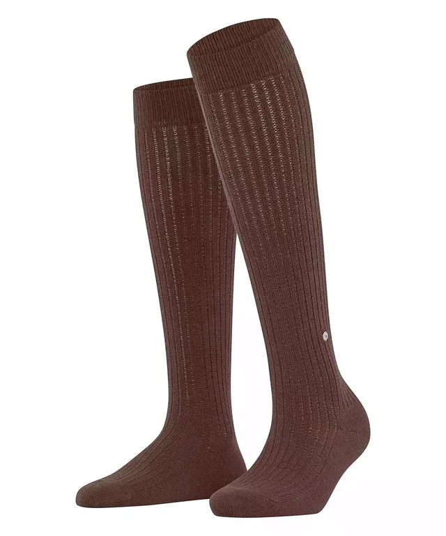 burlington-loom-kniestr-mpfe-damen-wolle-braun-5250 image 1