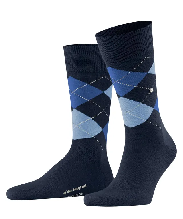 burlington-edinburgh-socken-marine-wolle-argyle-40-46 image 1
