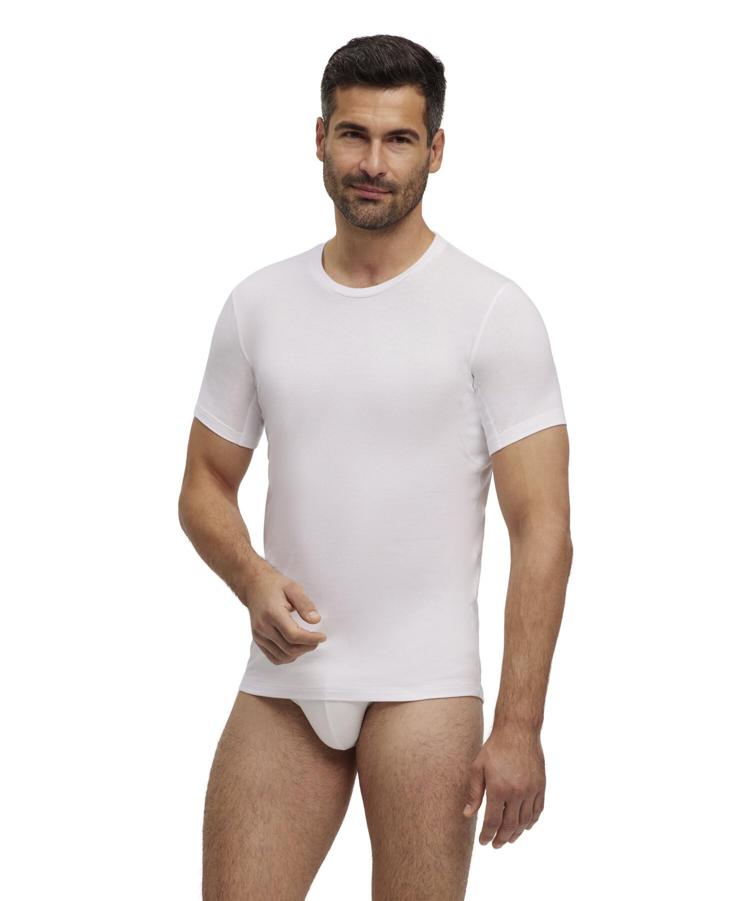 falke-daily-climate-control-shirt-herren-wei-kurzarm-rundhals image 1
