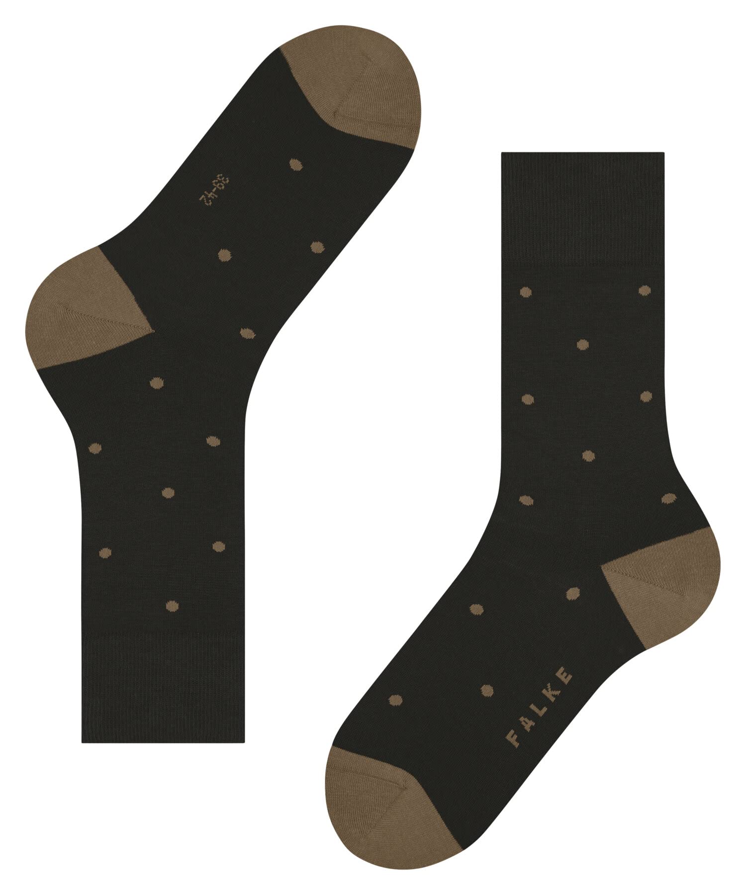 falke-dot-herrensocken-baumwolle-brown-gr-39-42 image 6