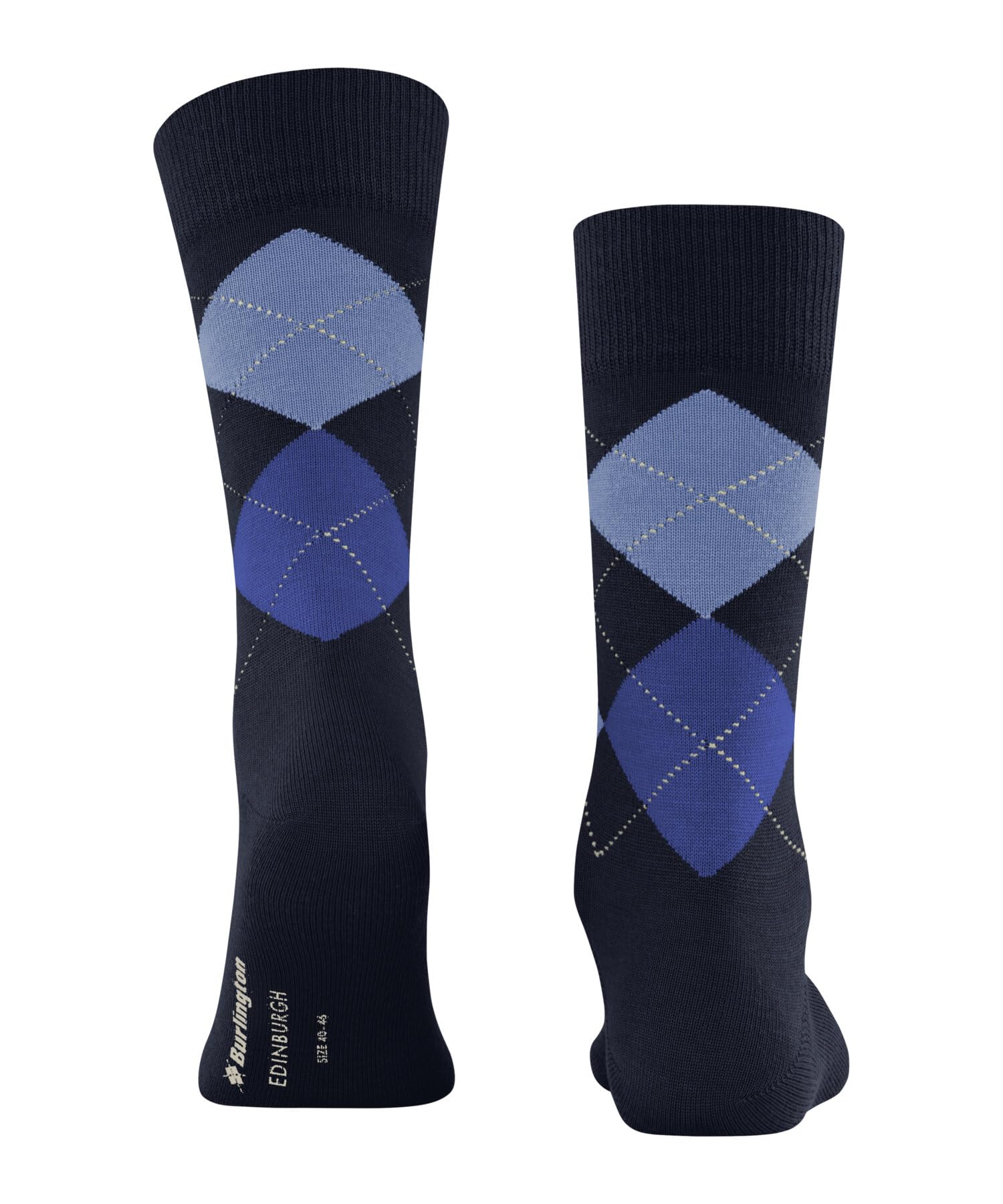 burlington-edinburgh-socken-marine-wolle-argyle-40-46 image 2