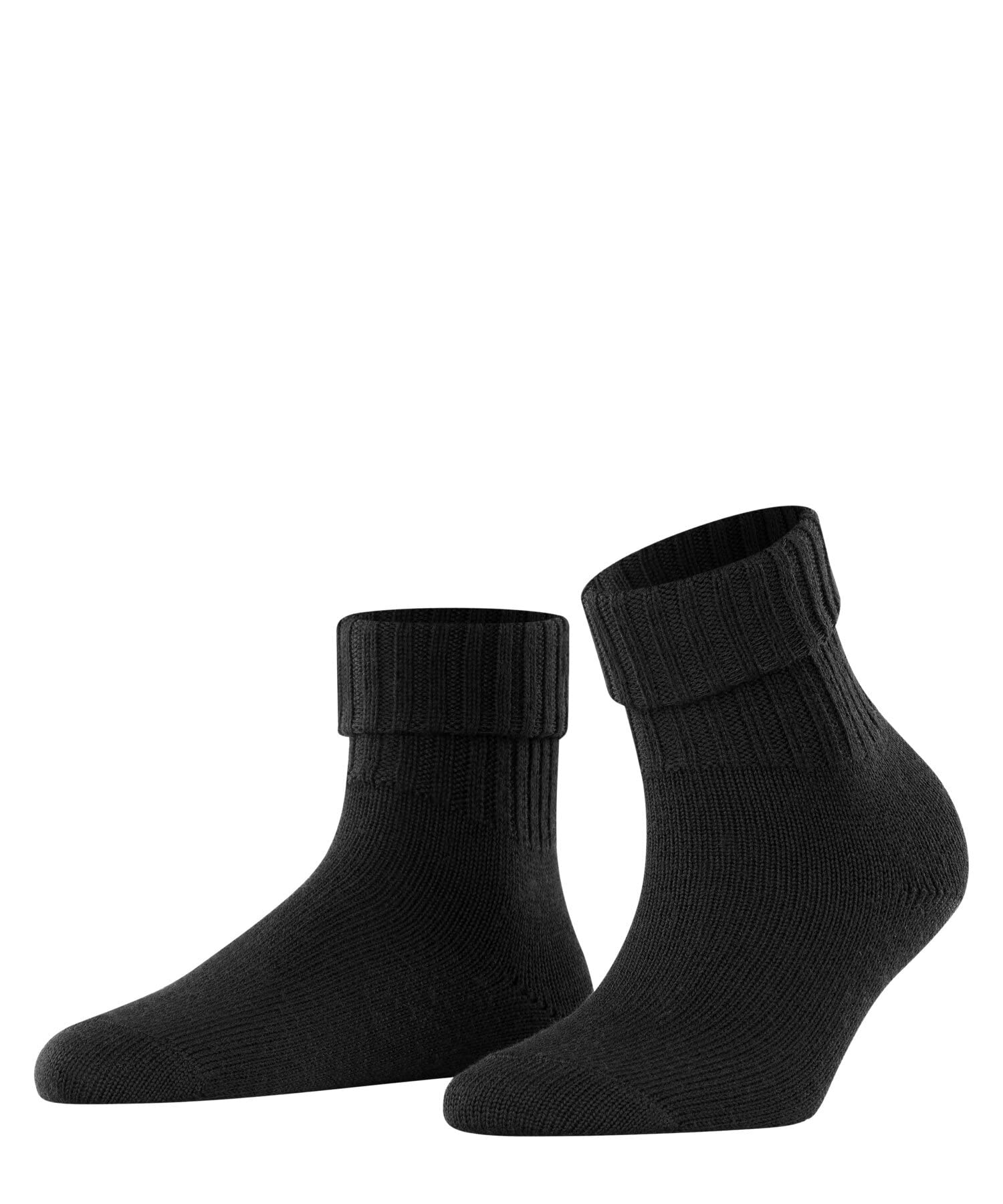 burlington-plymouth-damen-wollsocken-schwarz-umschlag image 1