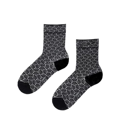kunert-raffinesse-ornamental-citynight-socken-schwarz-35-38 image 3