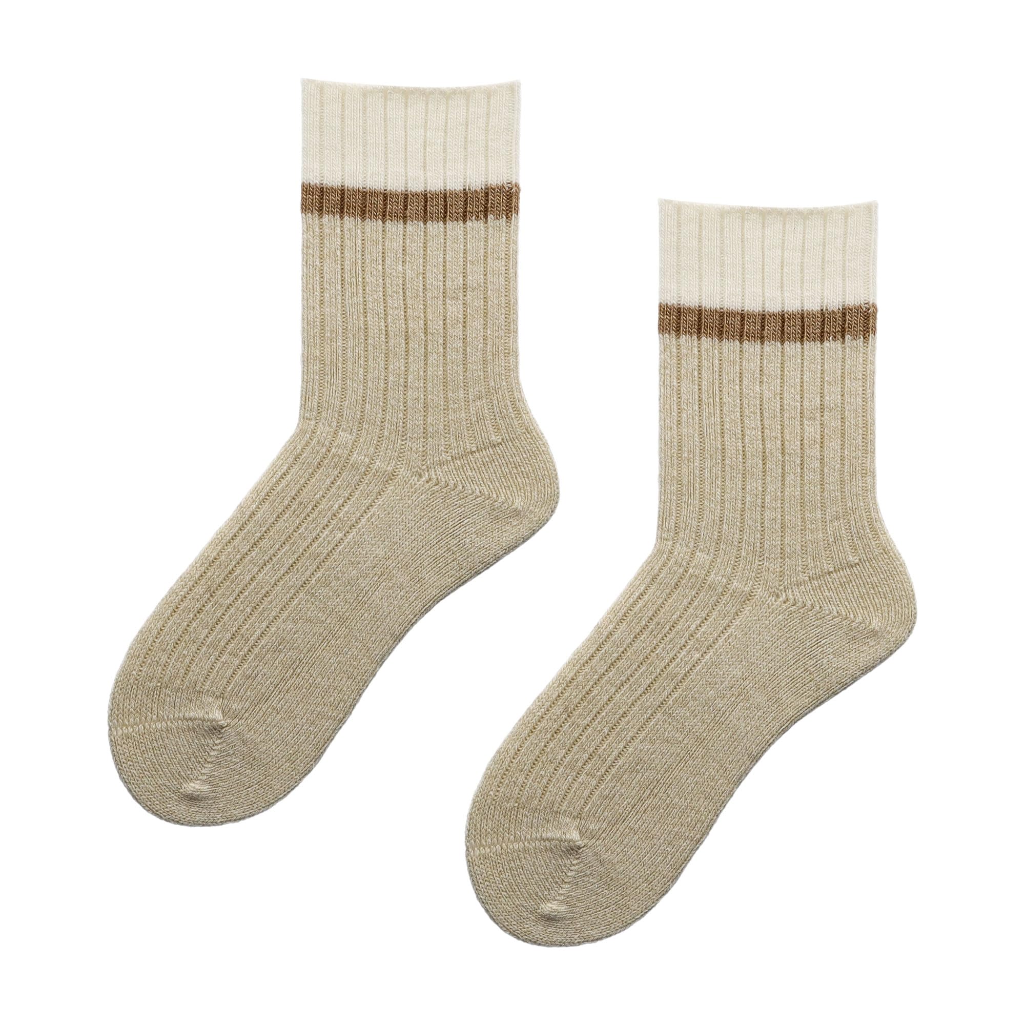 hudson-relax-cozy-twist-socken-damen-ockerbraun-druckfrei image 4