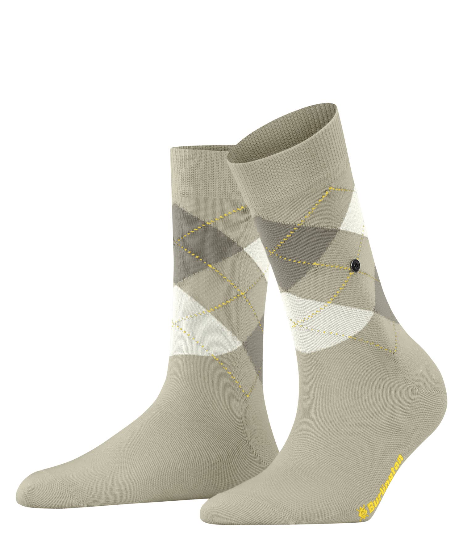 burlington-covent-garden-socken-baumwolle-beige-gravel image 1