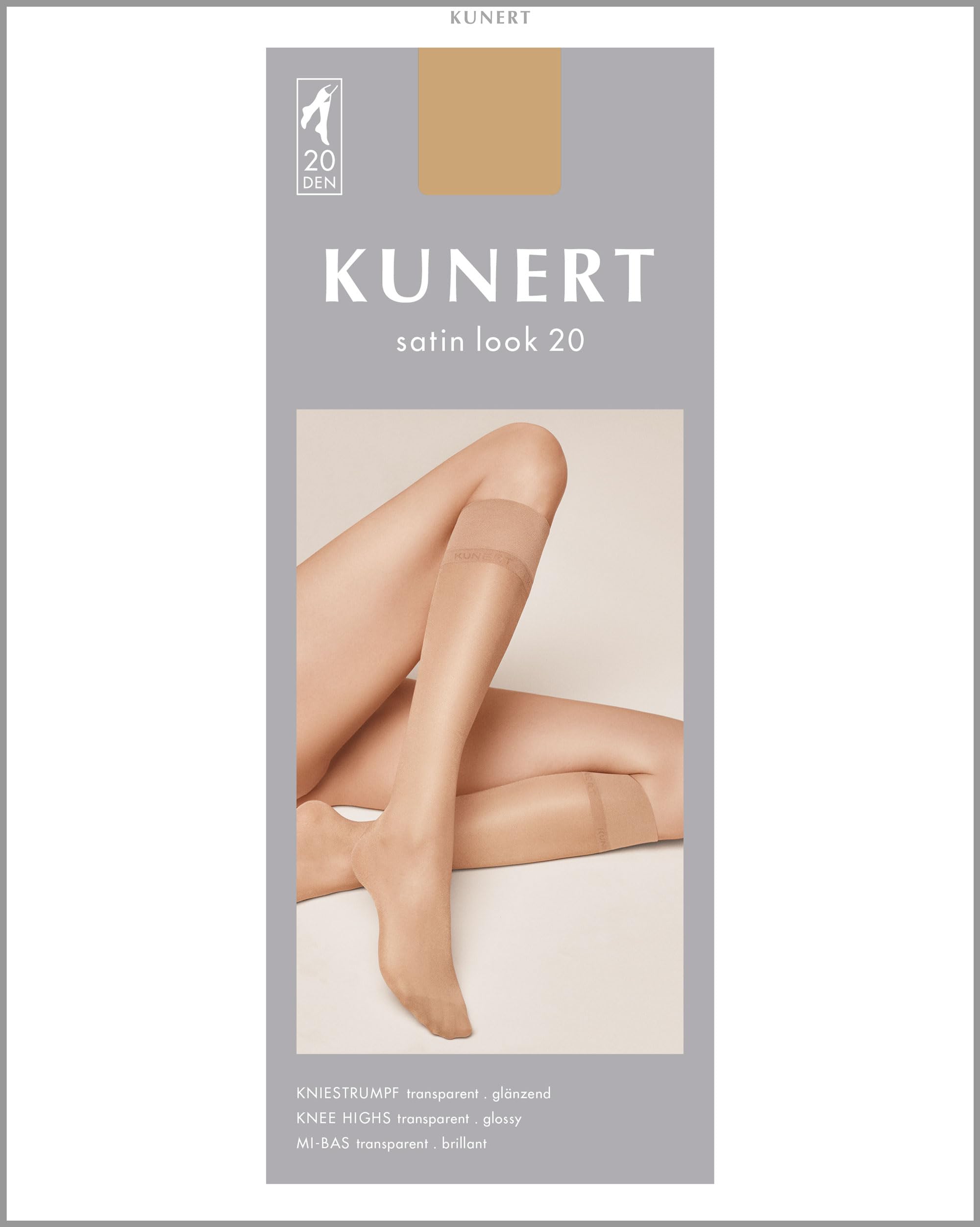 kunert-satin-look-20-kniestr-mpfe-tan-35-38-gl-nzend image 4
