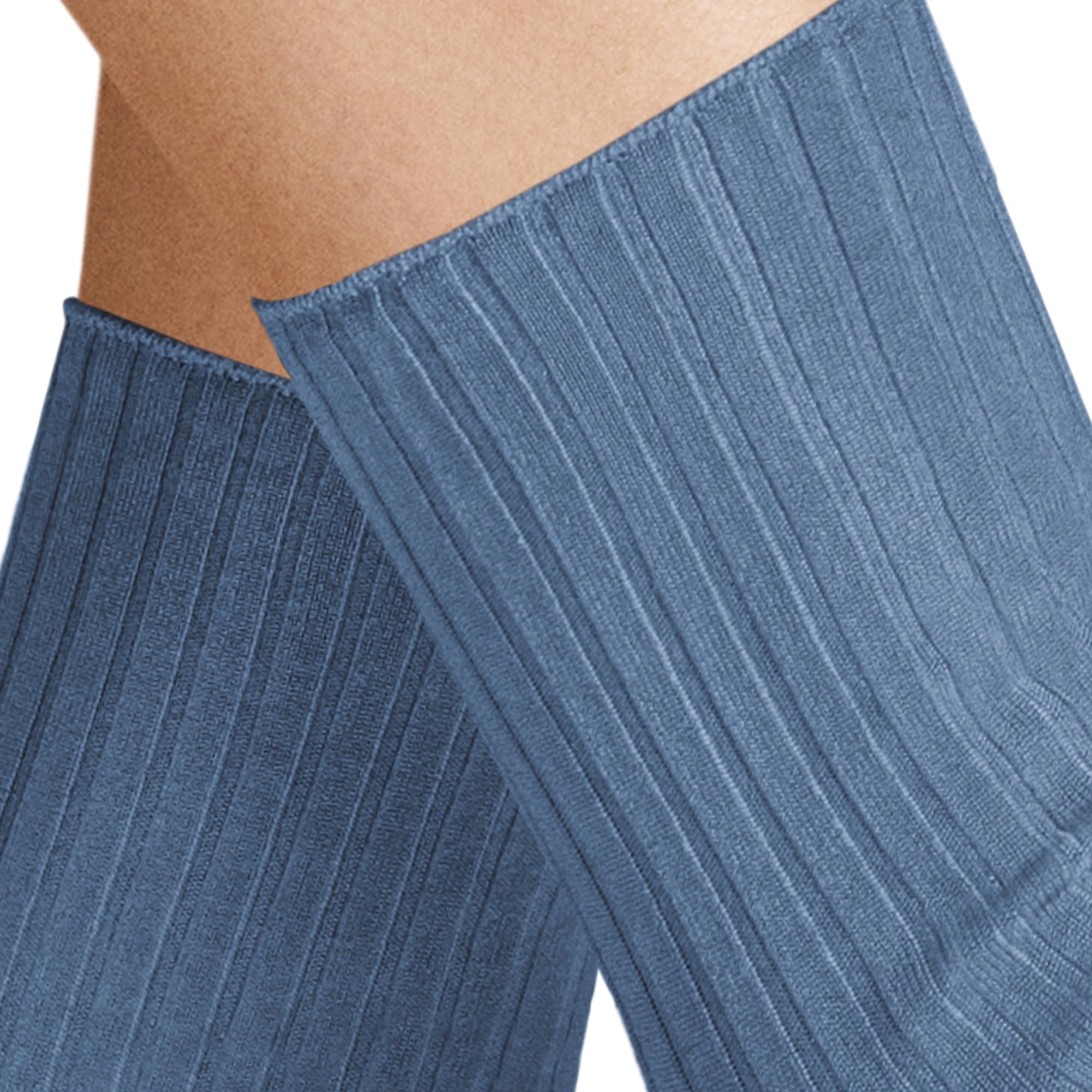 hudson-only-classic-rib-socken-steel-blue-39-42-viskose image 2