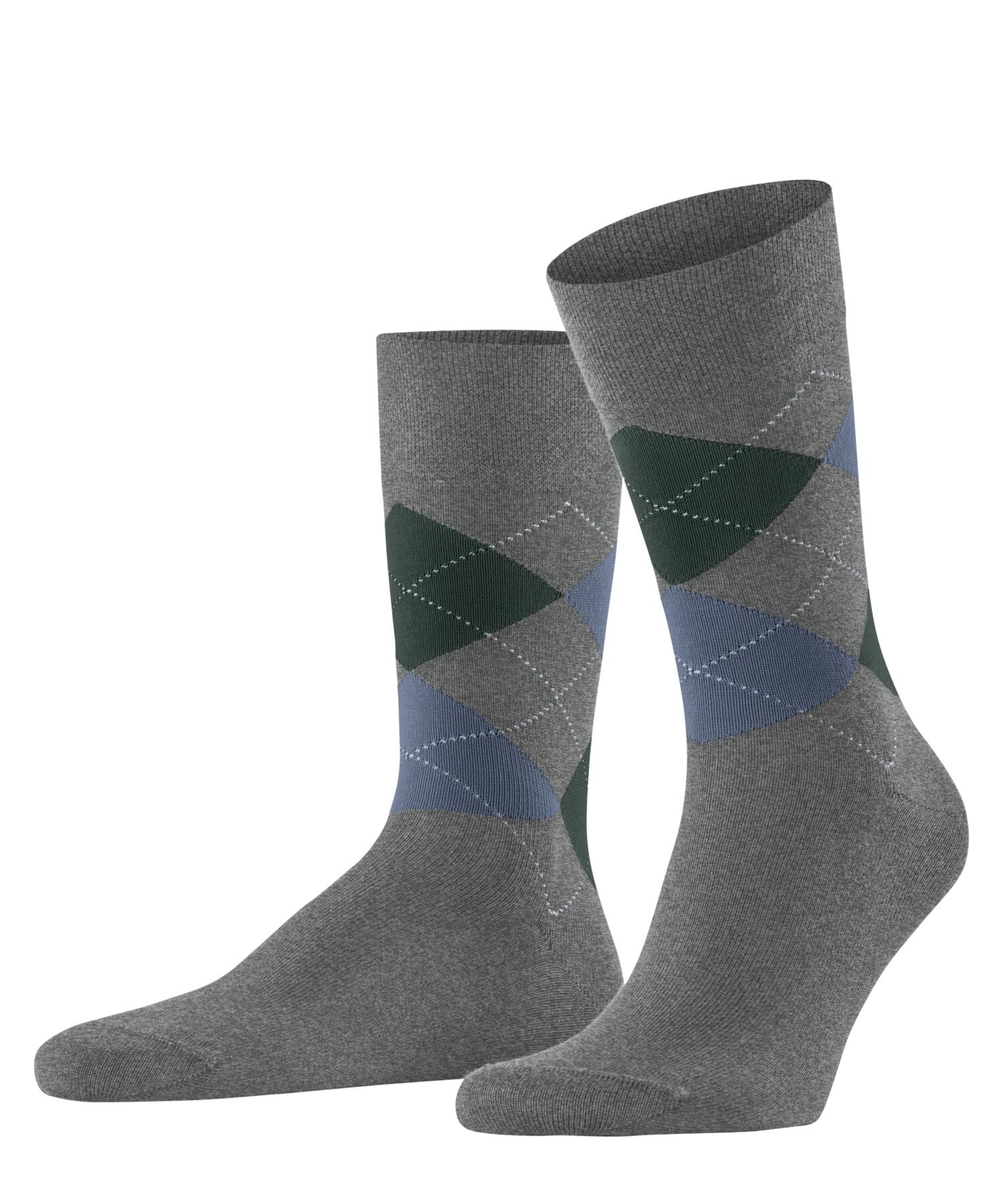 falke-sensitive-argyle-socken-baumwolle-herren-grau-43-46 image 1