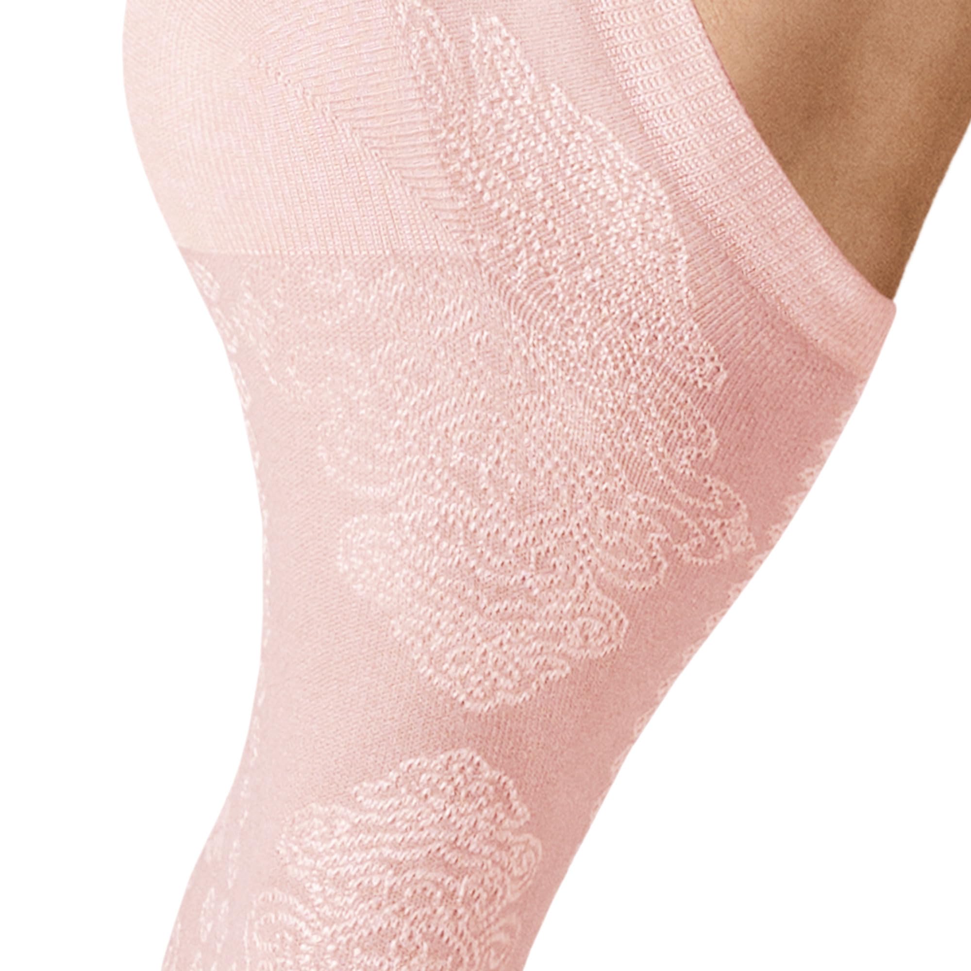 kunert-raffinesse-brocade-sneakersocken-powder-rose-39-42 image 2